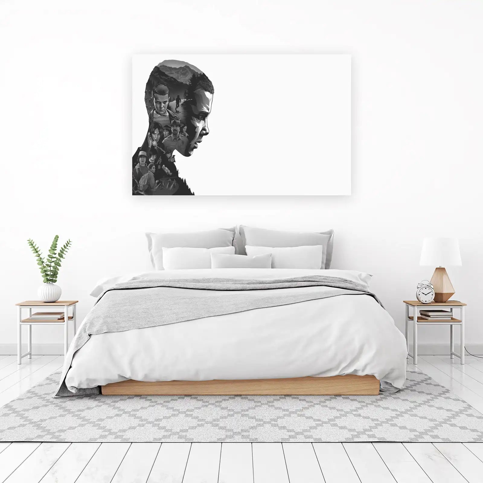 Retro Stranger Things Collage Wall Art