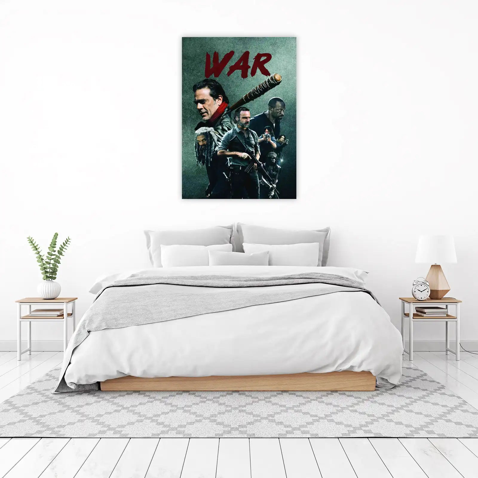 The Walking Dead War Scene Wall Art