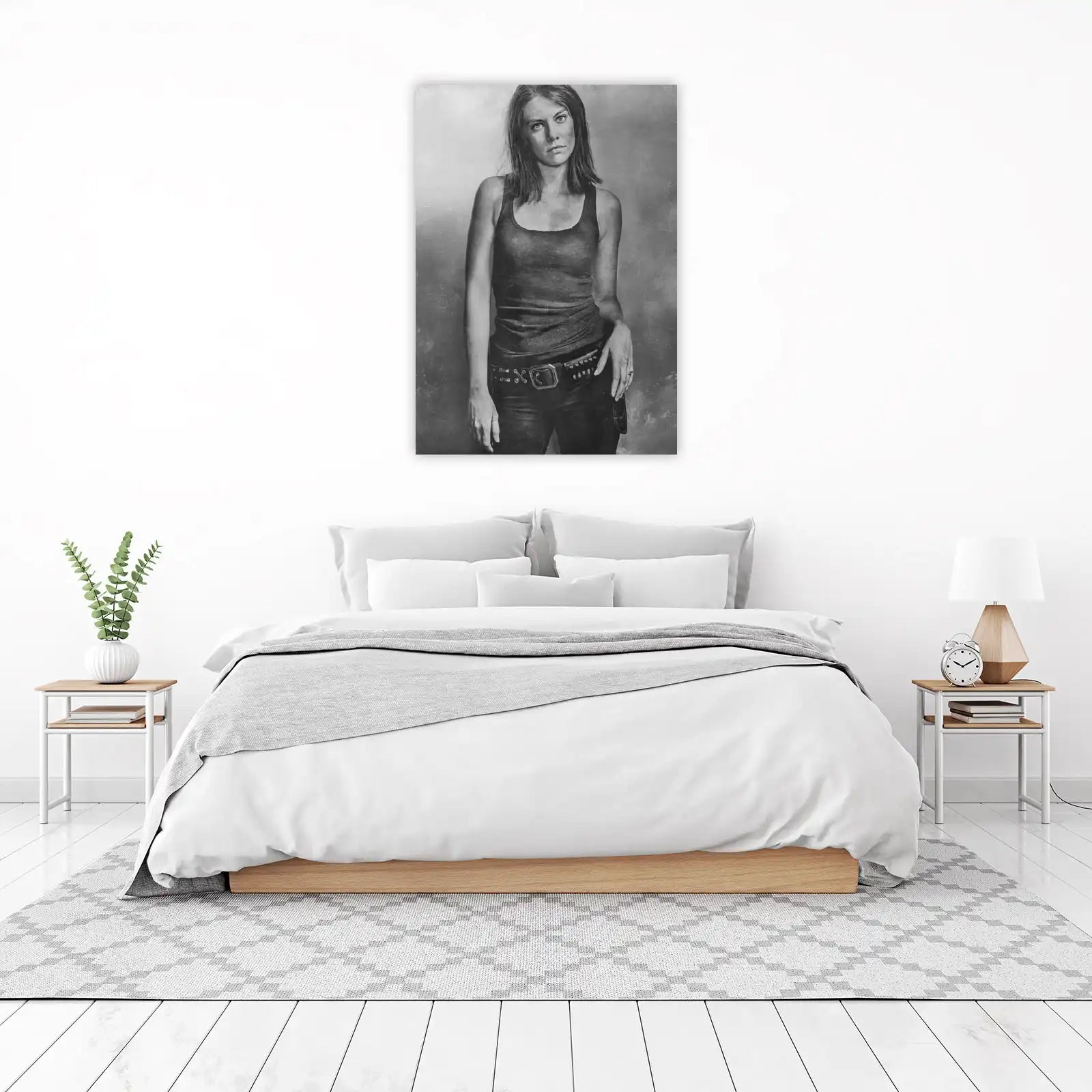 Tough Spirit Woman Portrait Wall Art