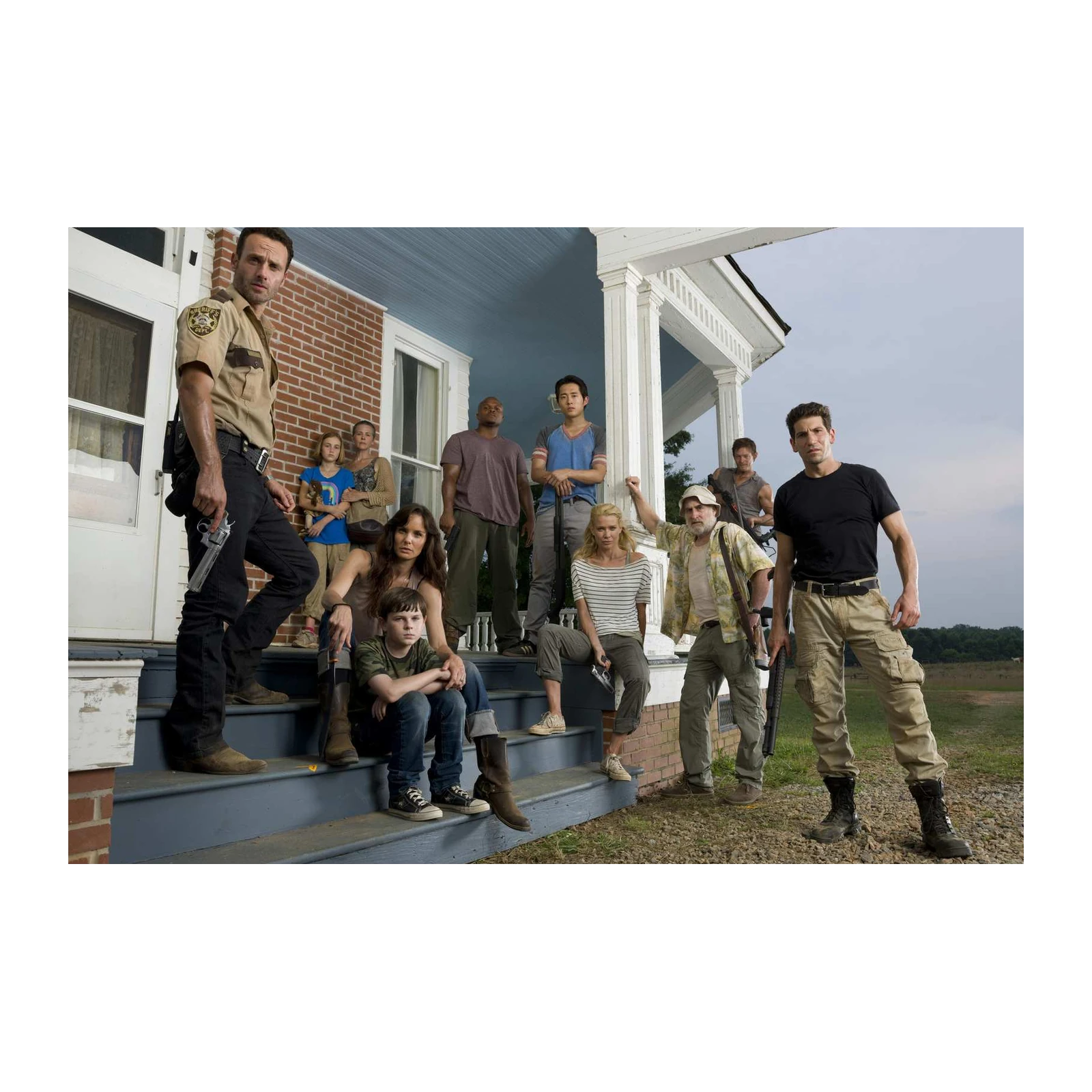 The Walking Dead Iconic Group Wall Art