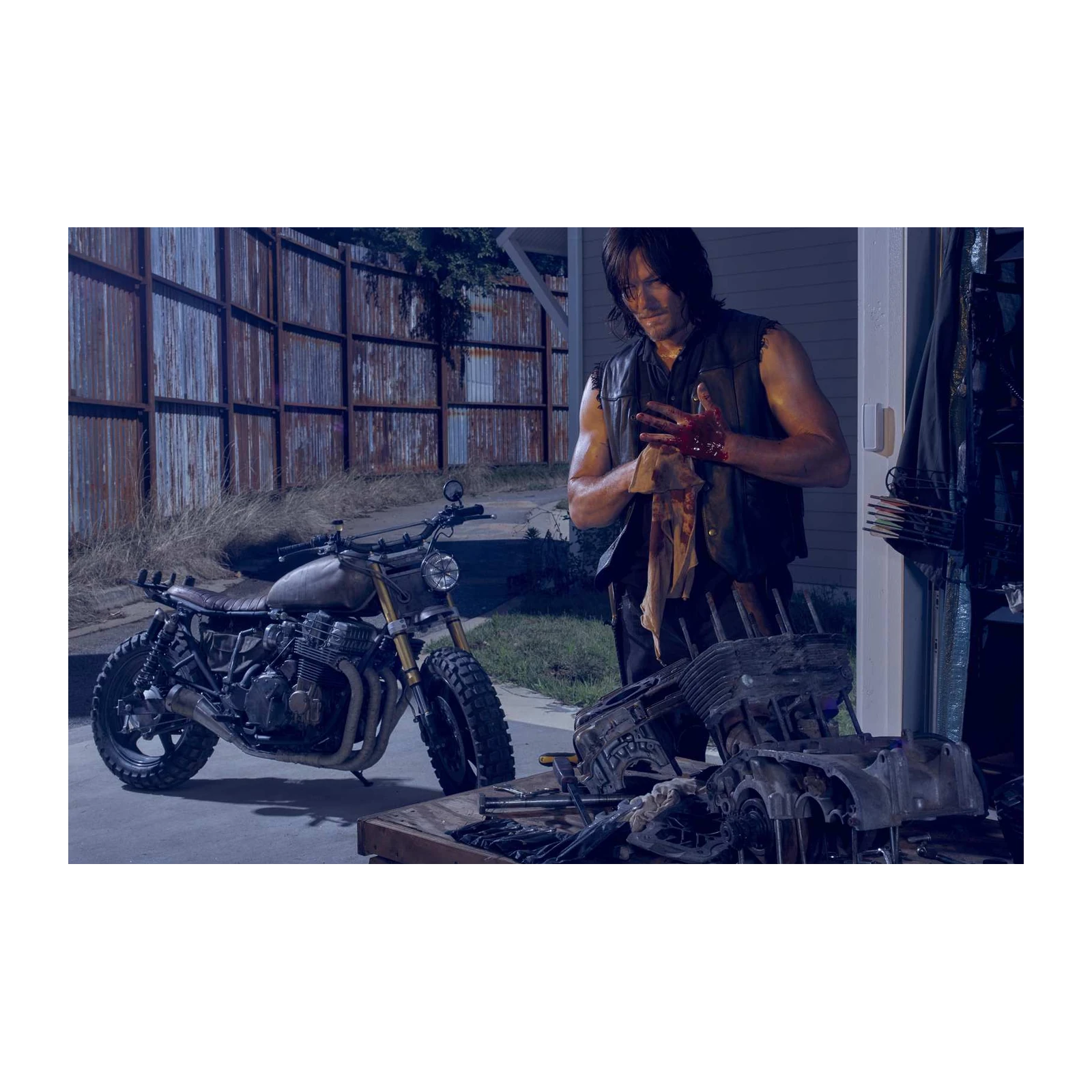 Daryl Dixon's Tough Ride Wall Art