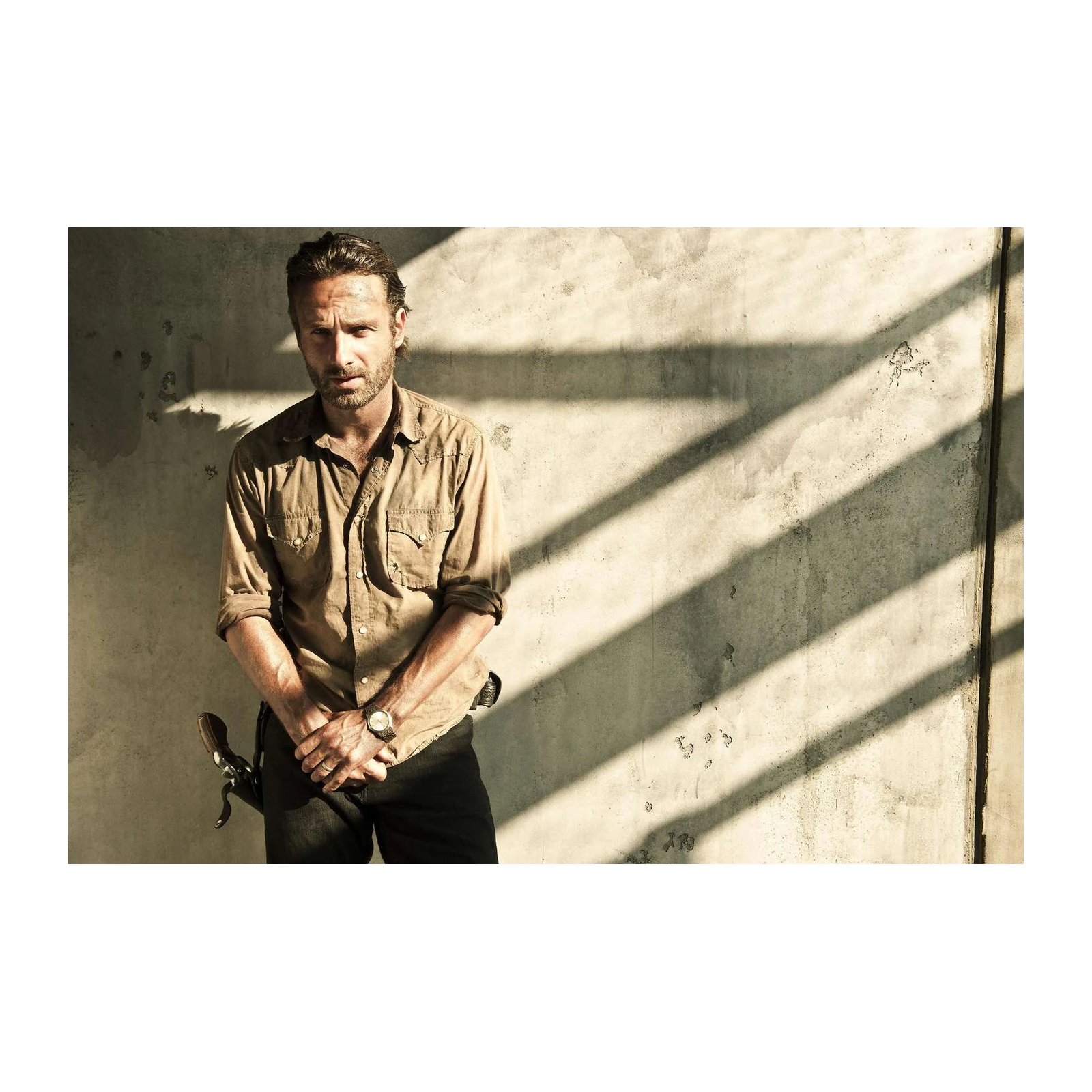 Grit & Resolve: Rick Grimes Wall Art
