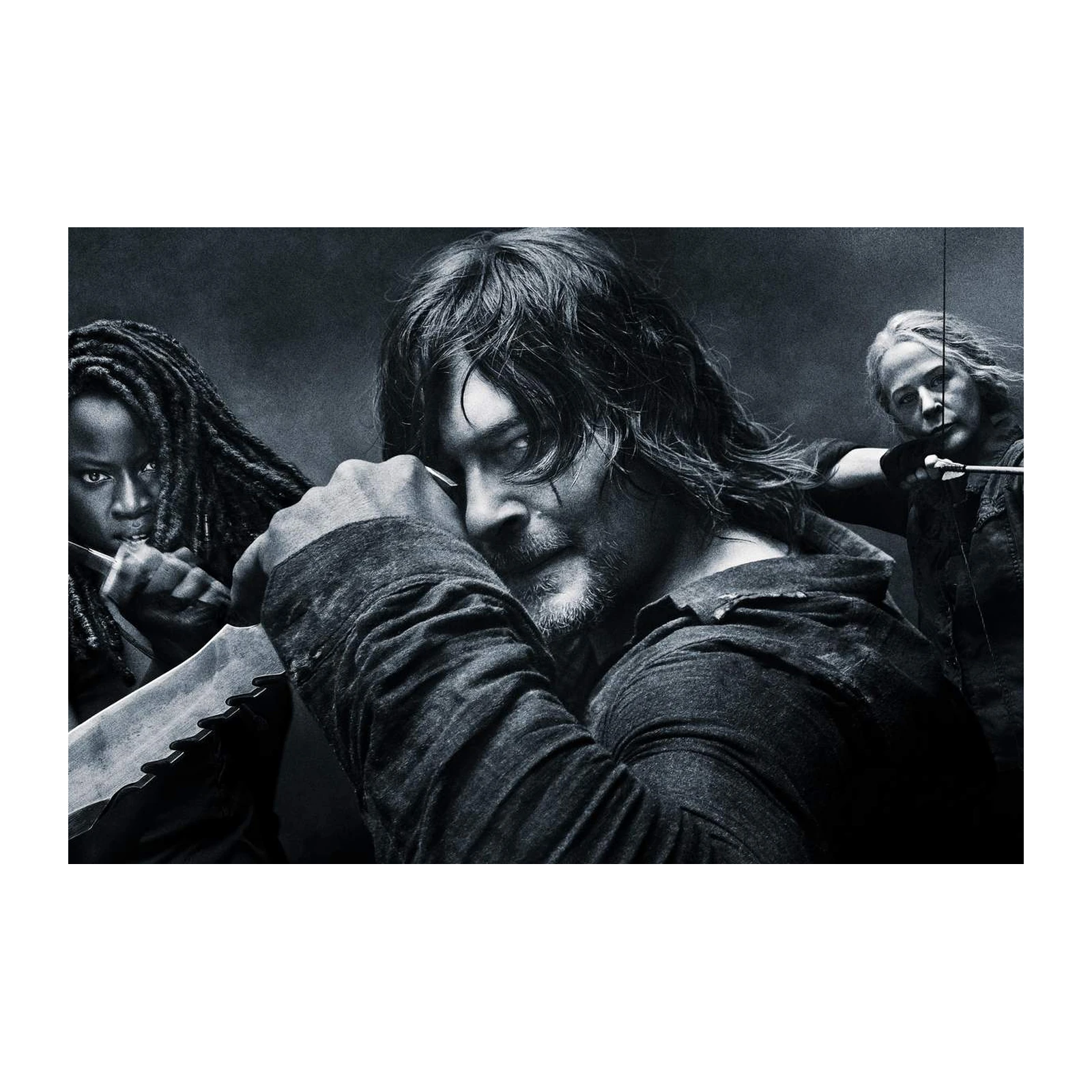 Daryl, Michonne & Carol TV Show Wall Art
