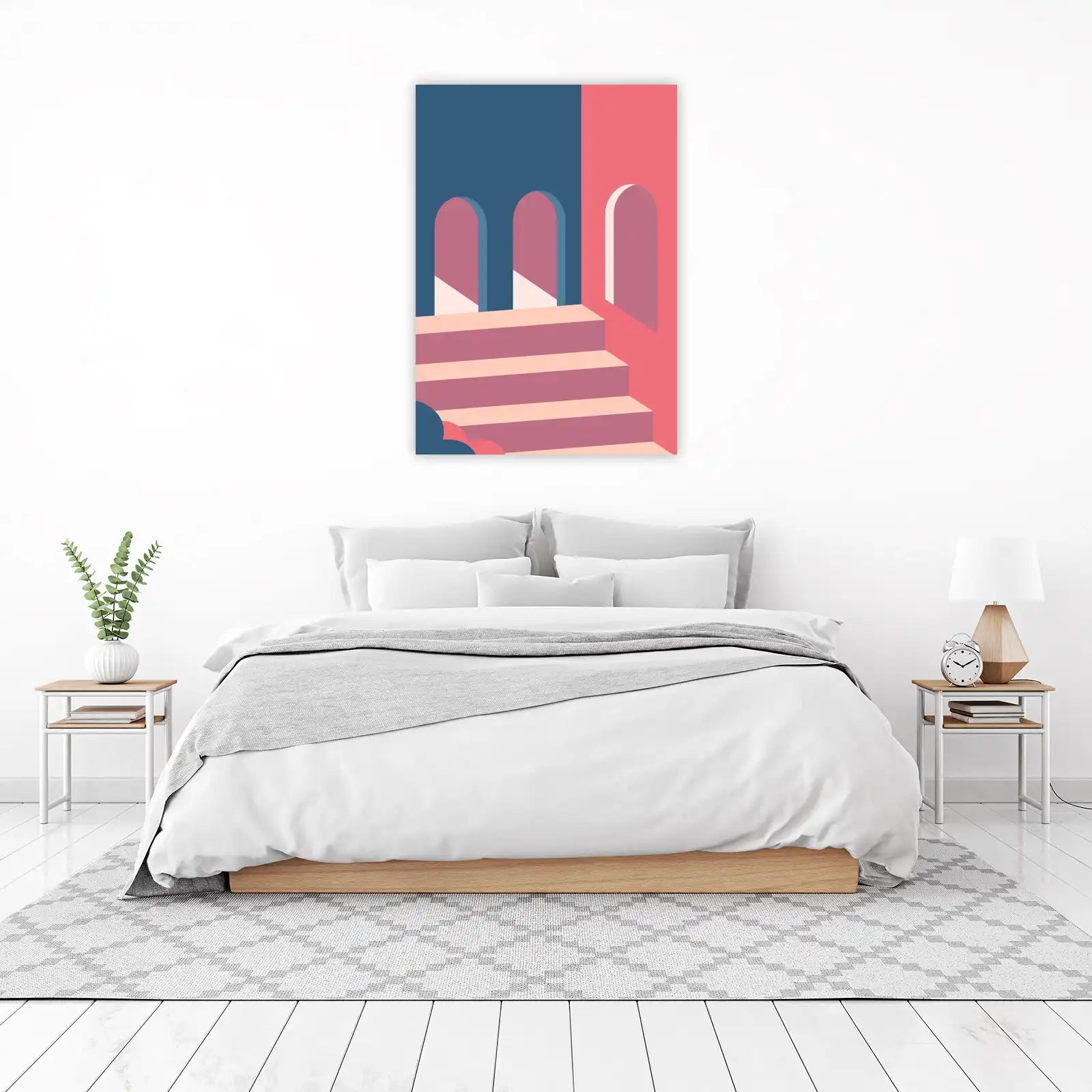 Minimalist Archway Geometric Wall Art