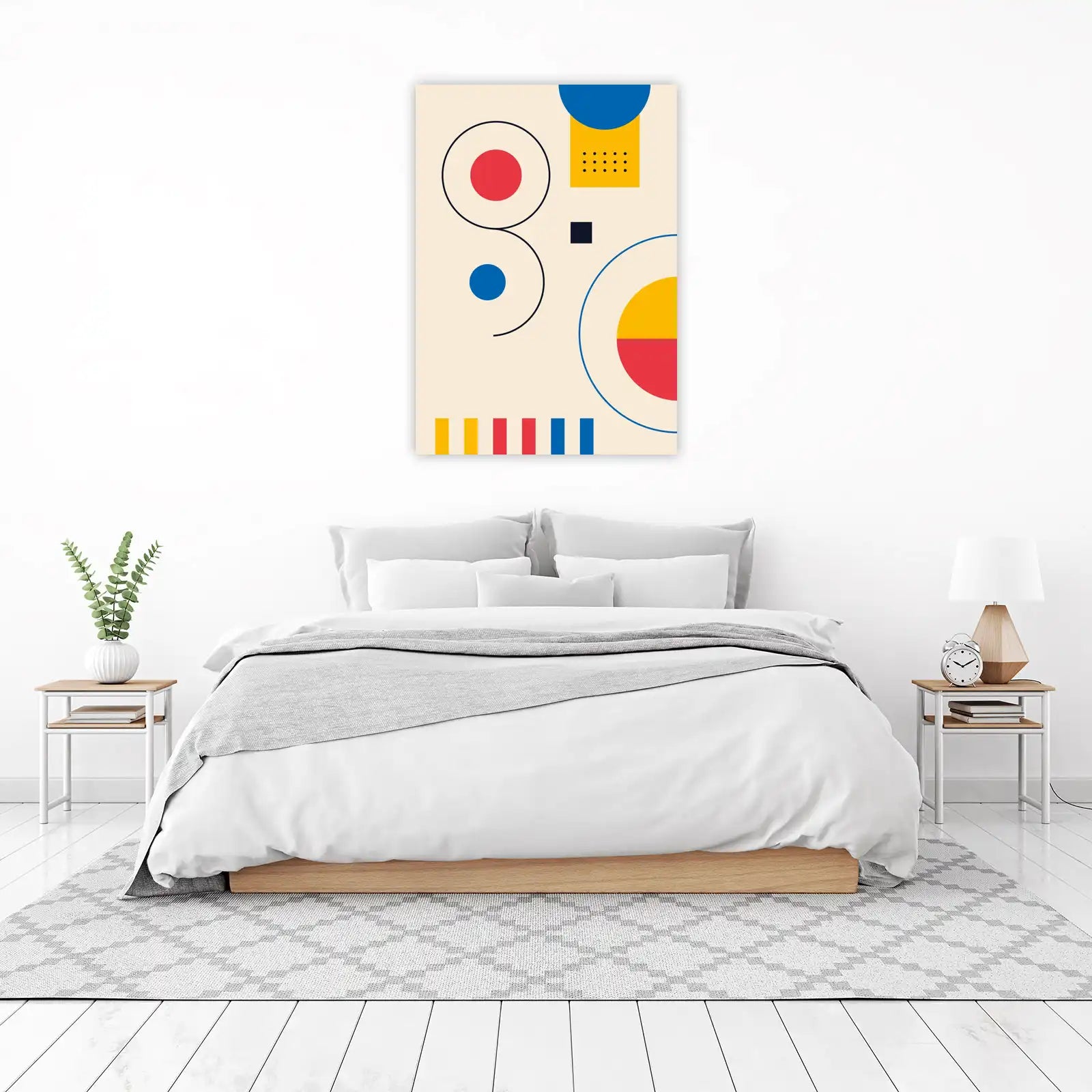 Geometric Abstract Art Wall Art