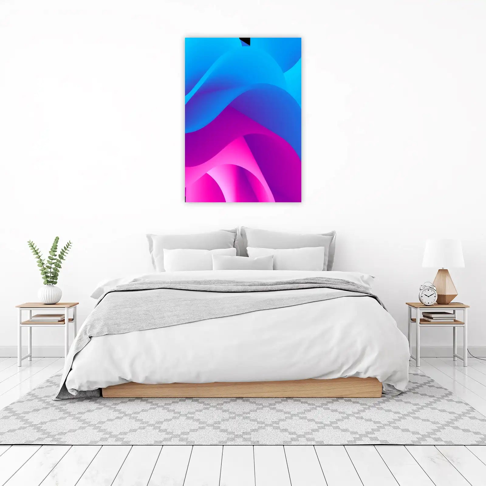 Vibrant Flow Abstract Art Wall Art