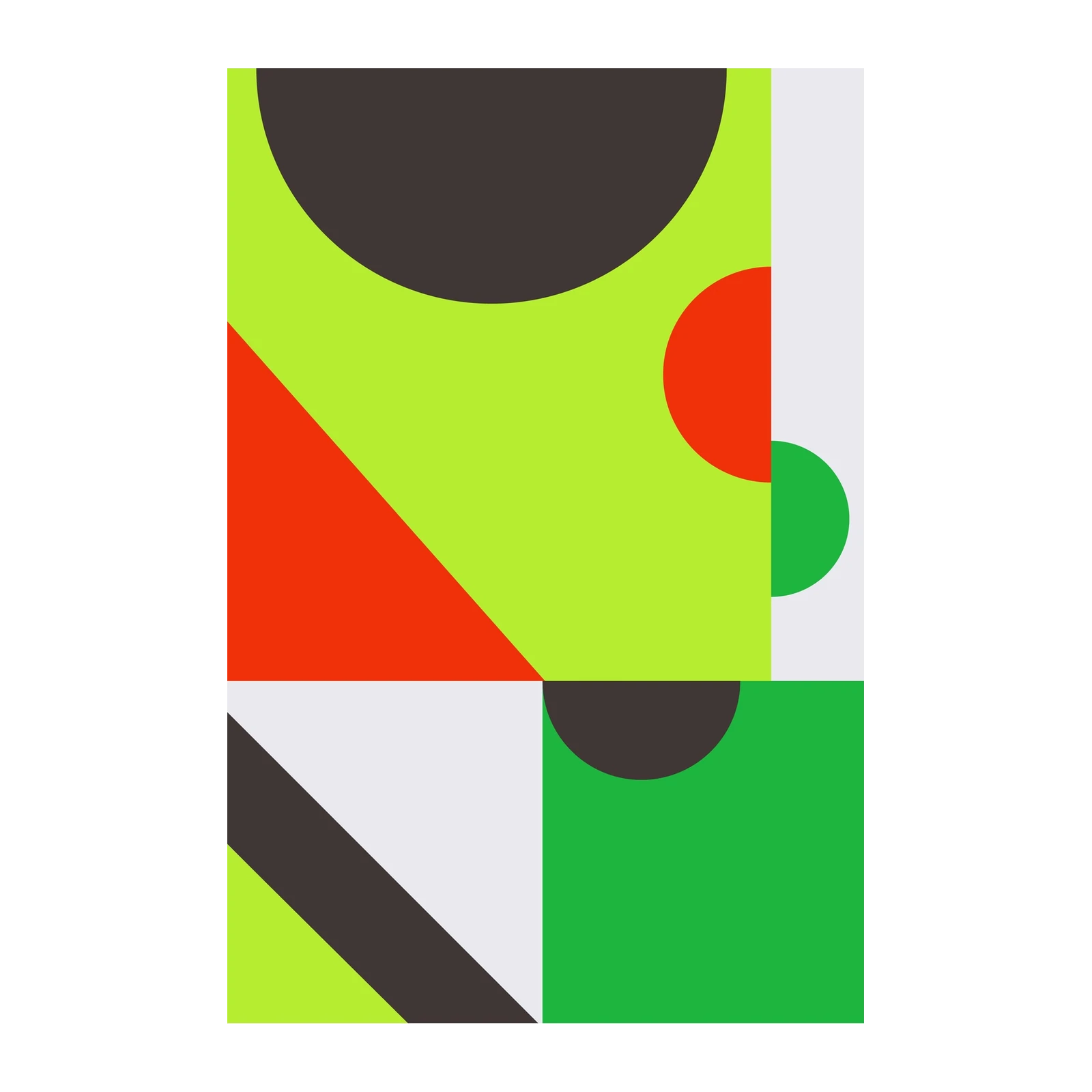 Geometric Pop Art Wall Art