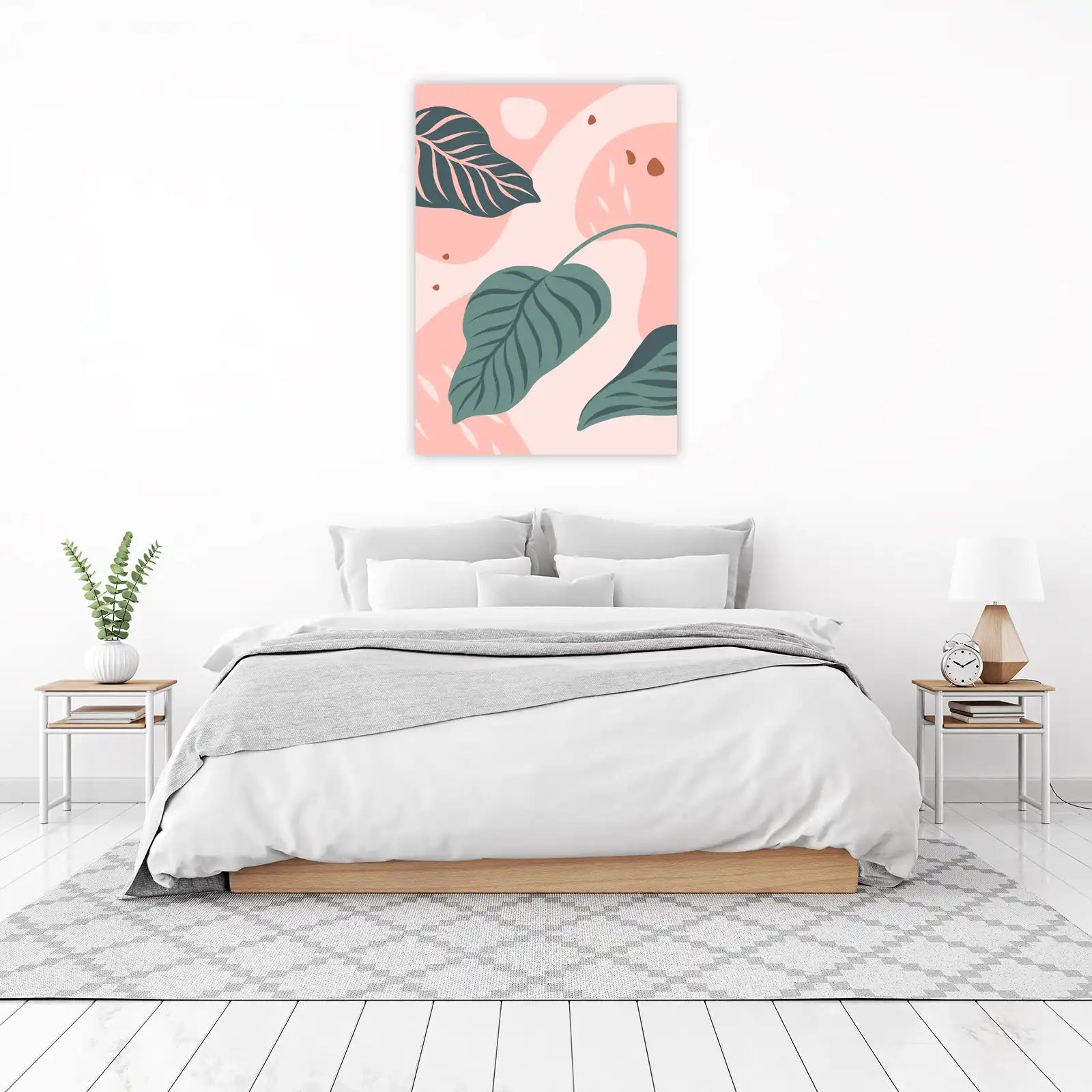 Abstract Tropical Leaf Wall Art Wall Art