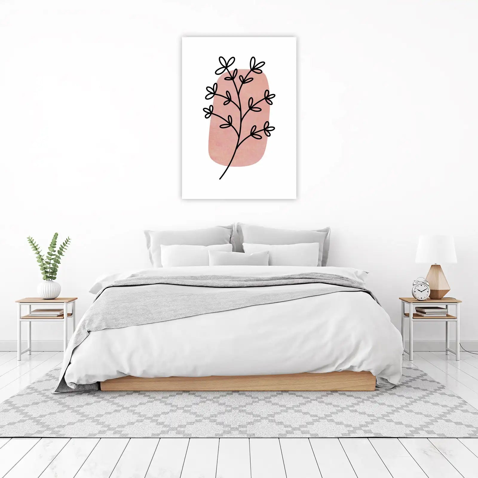Boho Minimalist Branch Wall Art