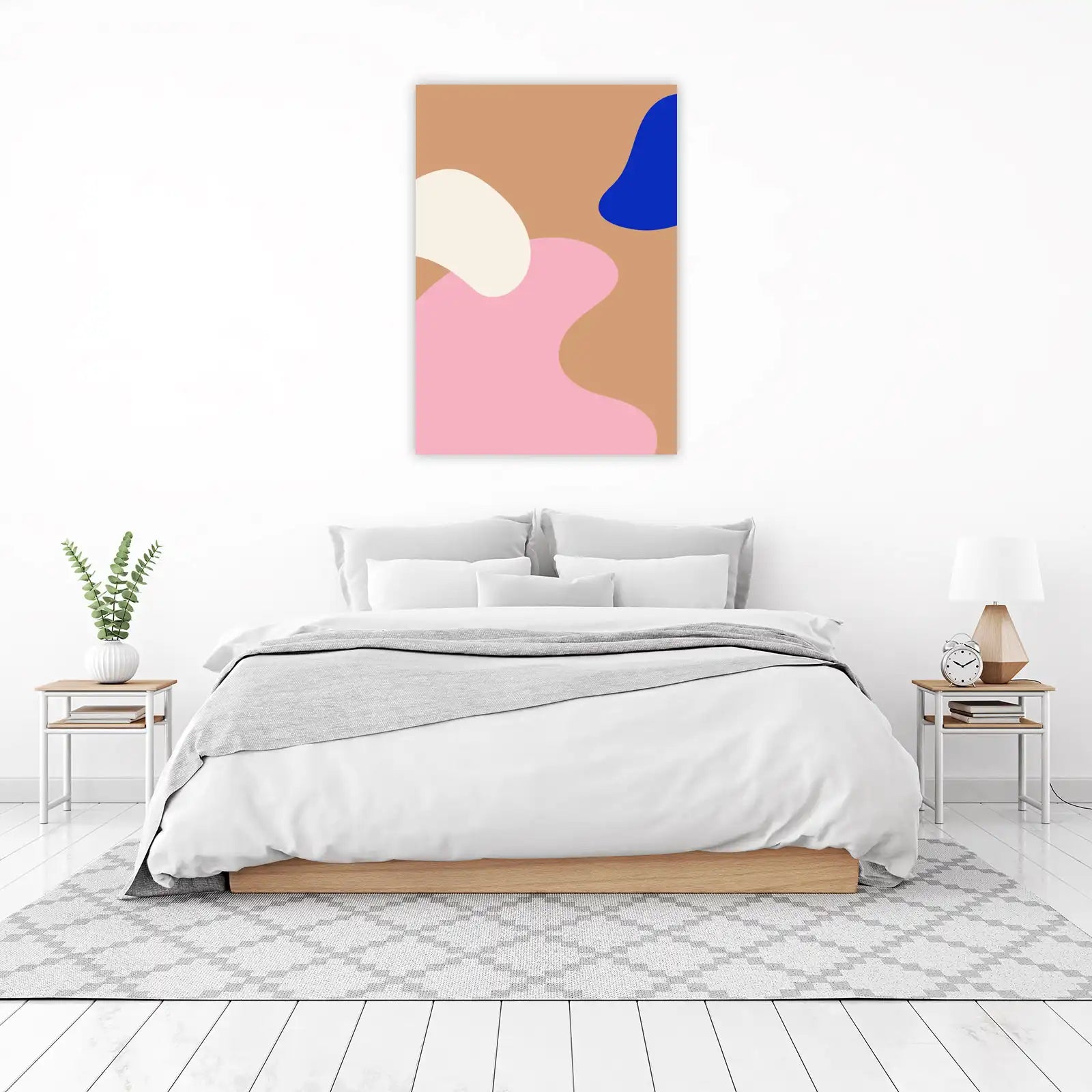 Abstract Organic Shapes Wall Art