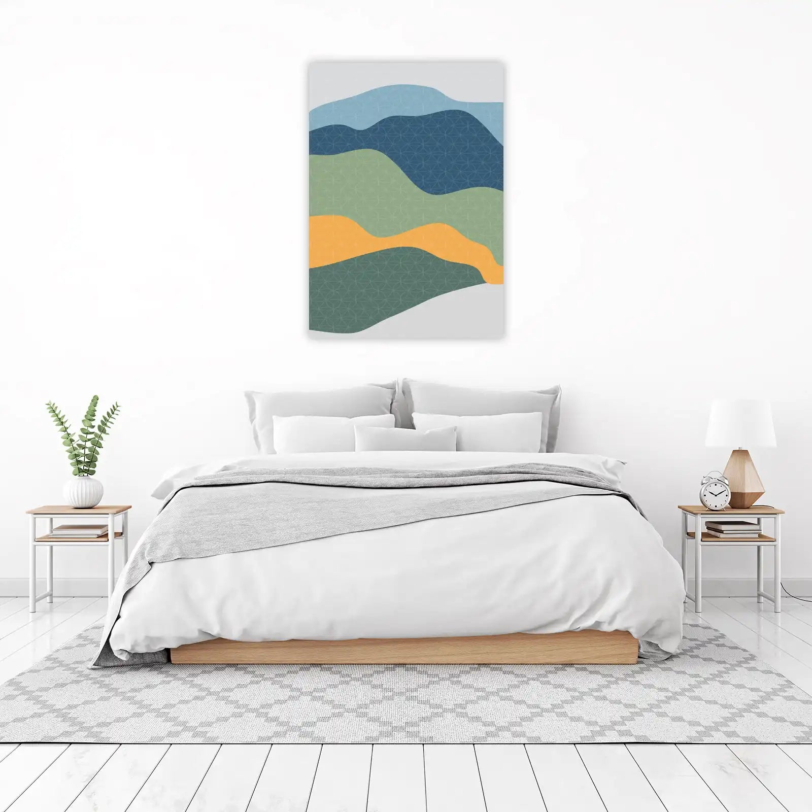 Abstract Serenity Landscape Wall Art