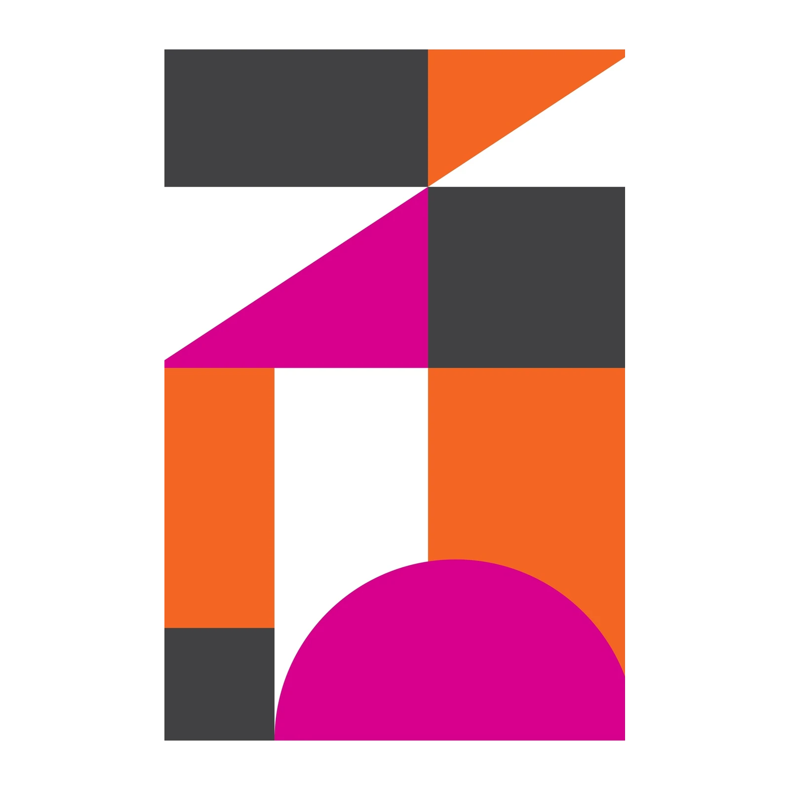 Bold Geometric Modern Art Wall Art