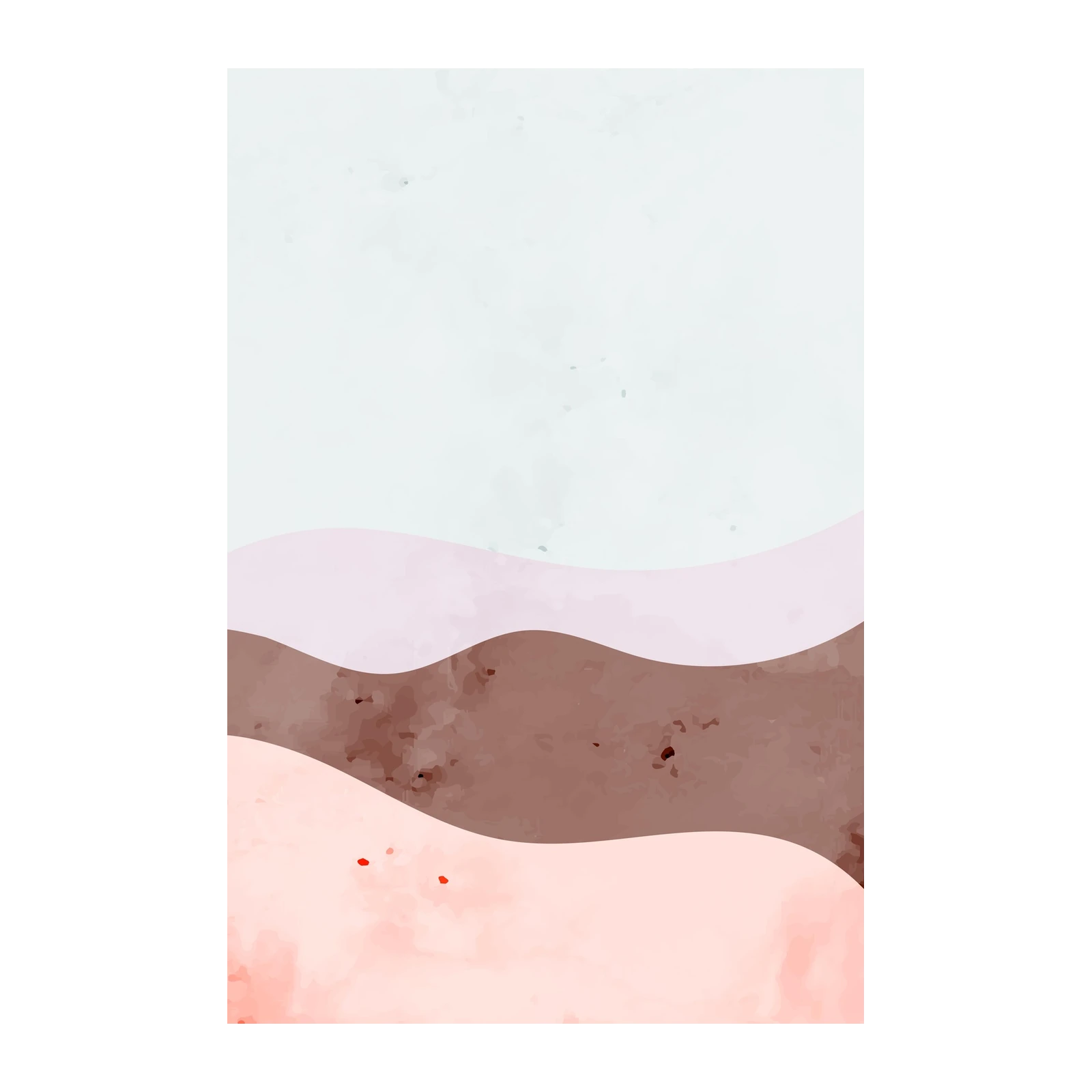 Serene Desert Landscape Wall Art