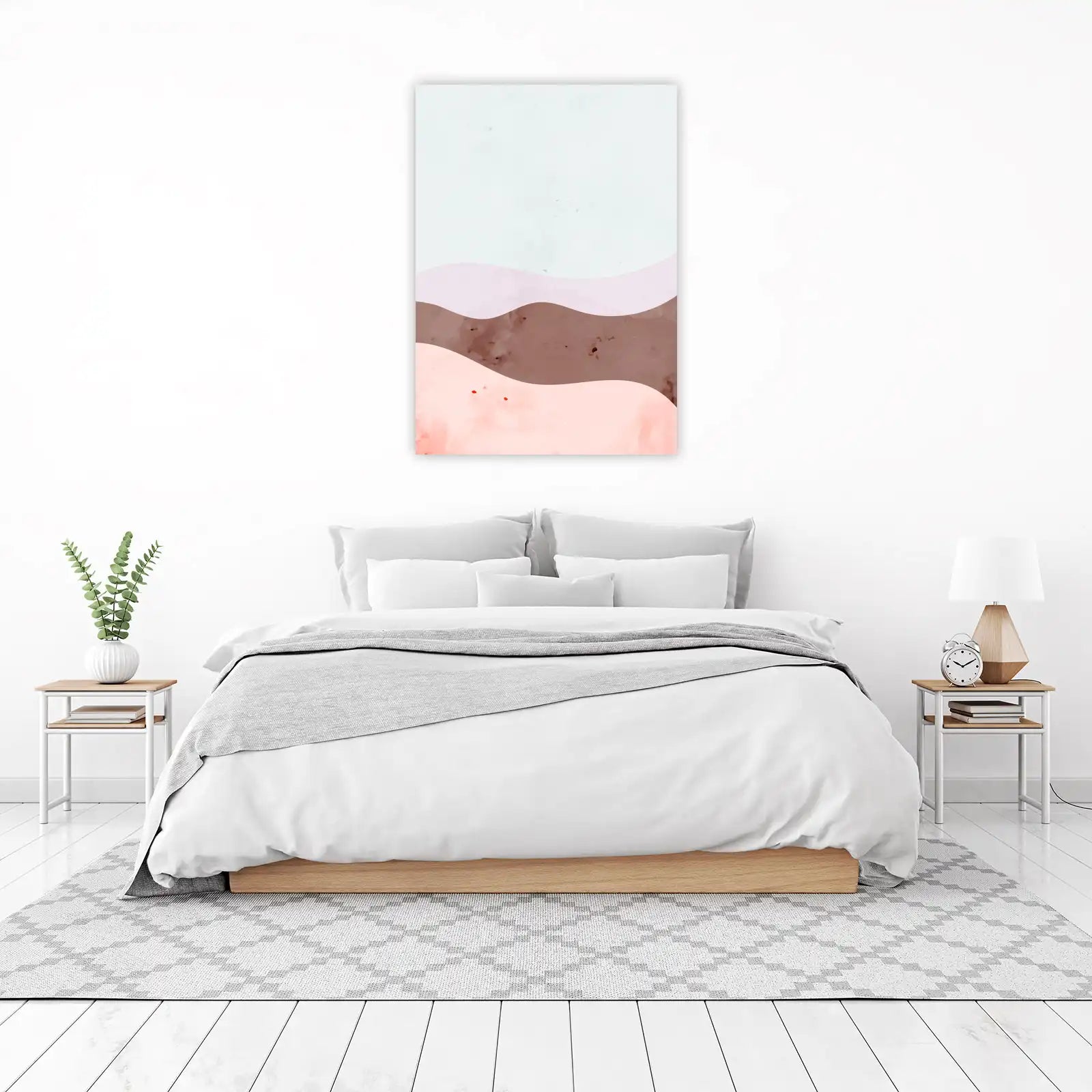 Serene Desert Landscape Wall Art