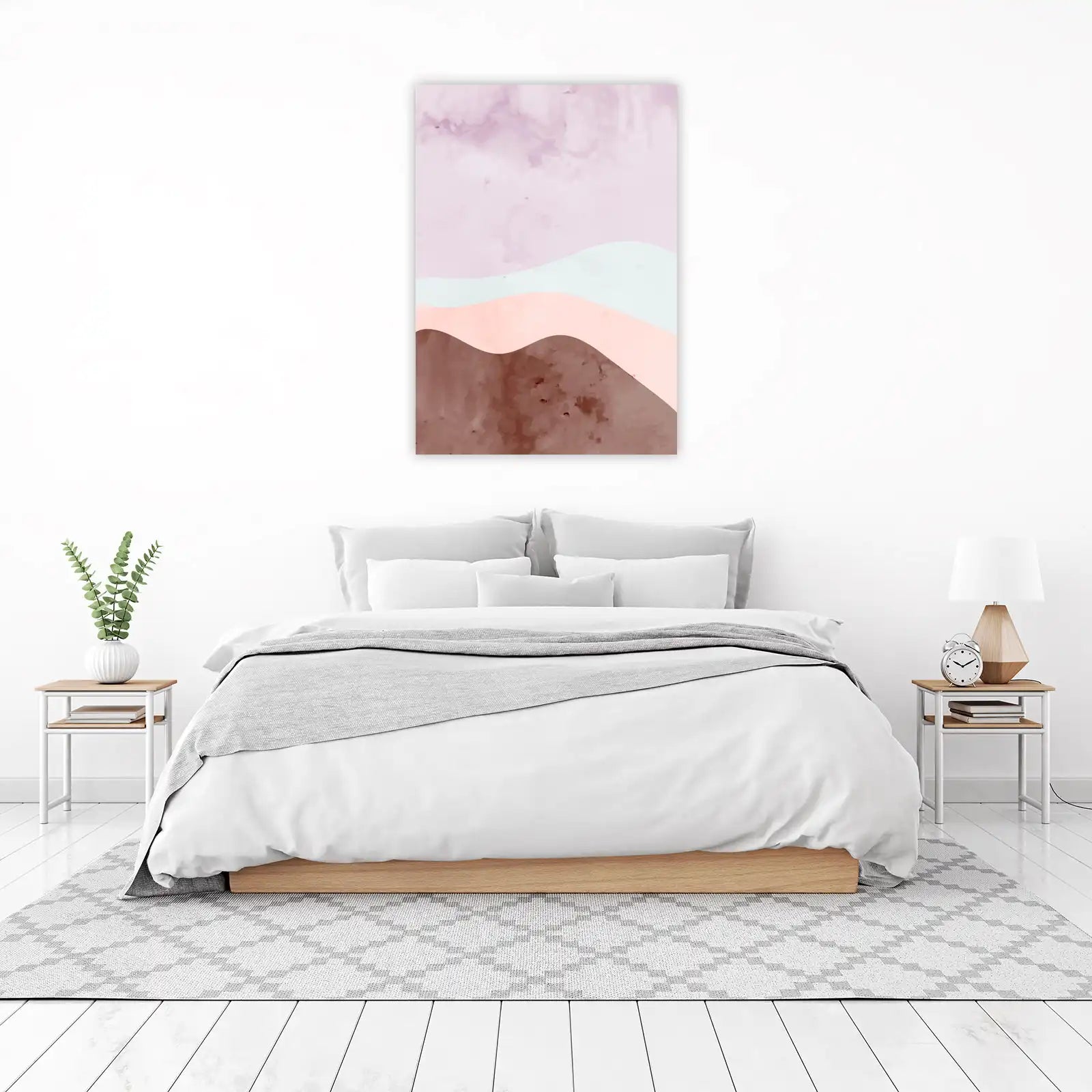 Serene Pastel Landscape Wall Art