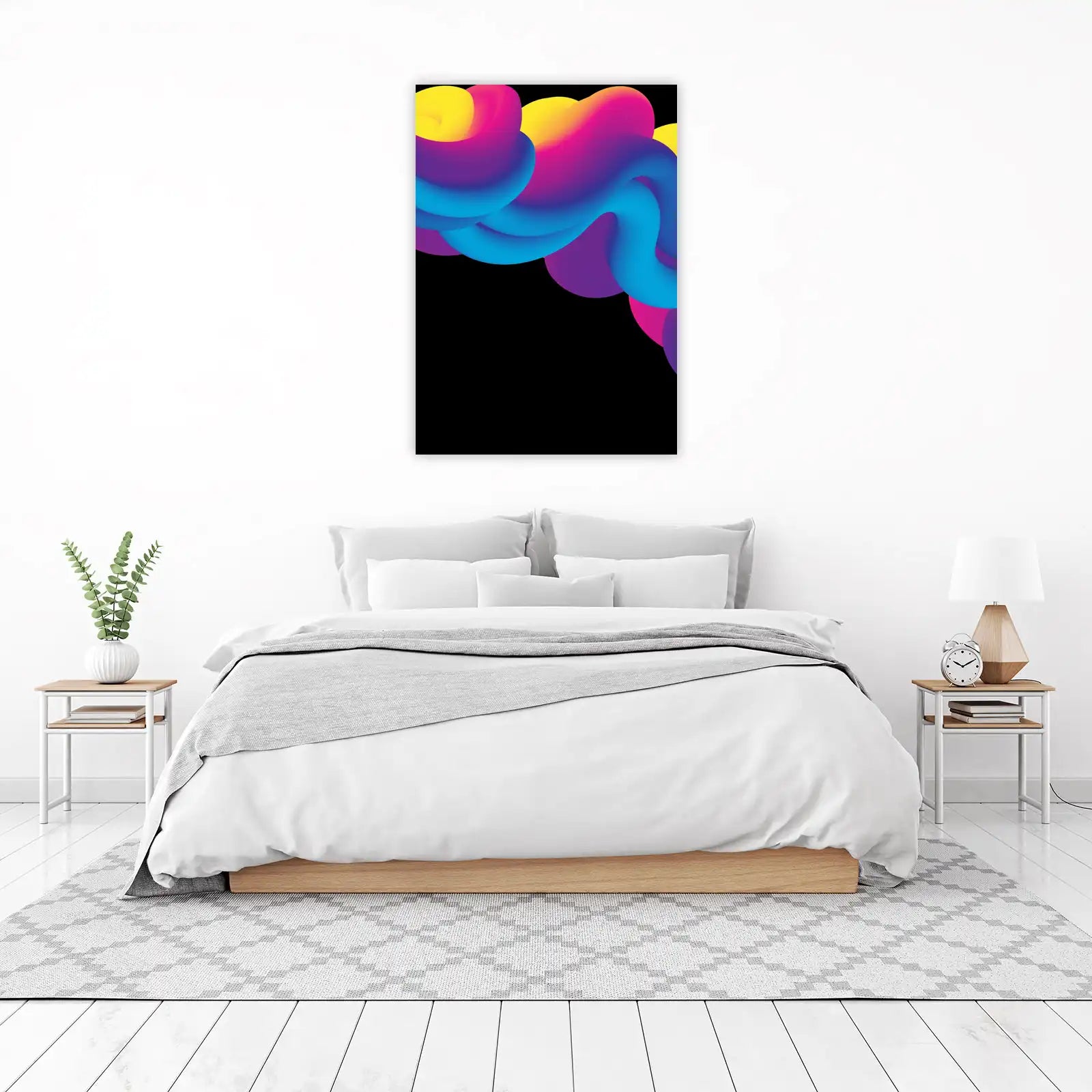 Vibrant Abstract Flow Wall Art - Modern Decor