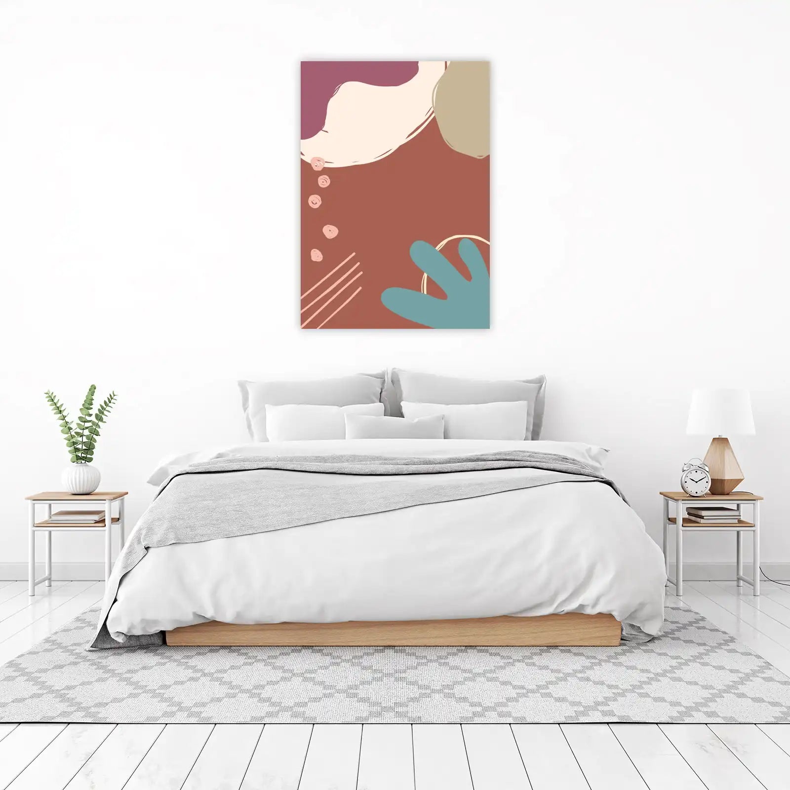 Abstract Mid-Century Modern Wall Art