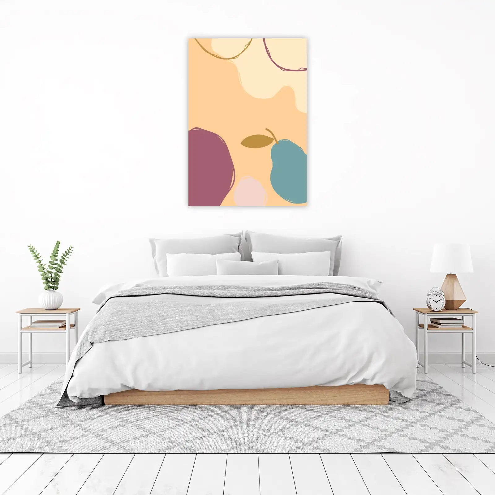 Abstract Fruit Wall Art - Modern Wall Art