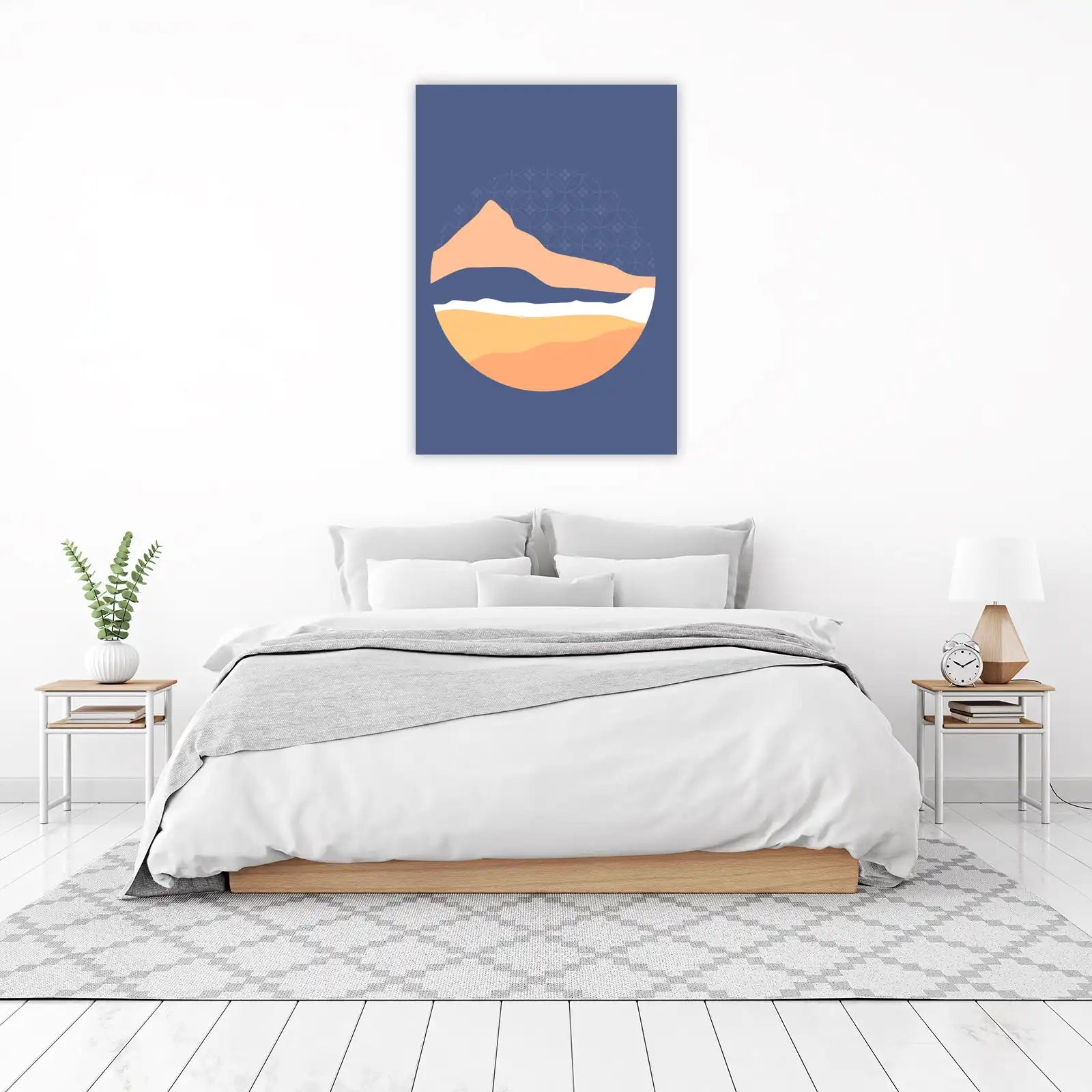 Serene Mountain Landscape Wall Art