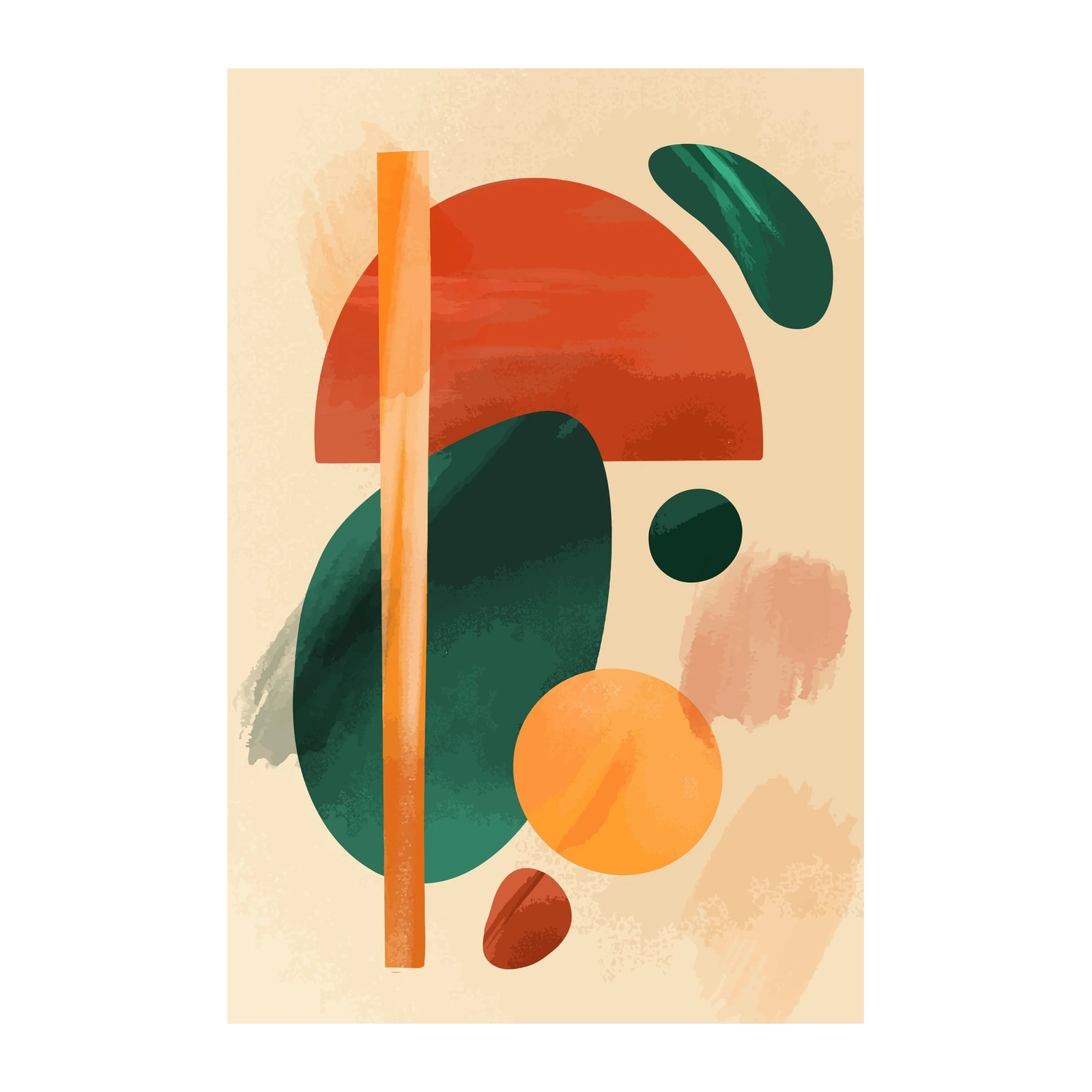 Modern Abstract Geometric Wall Art