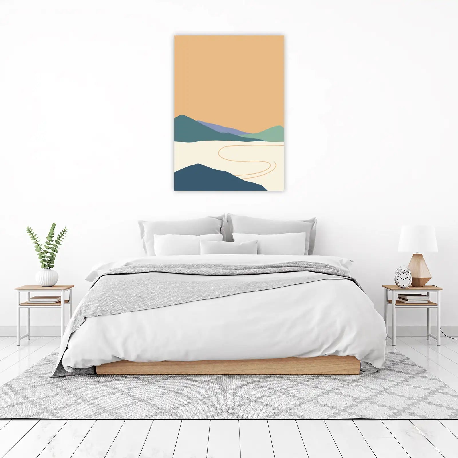 Abstract Landscape Serenity Wall Art