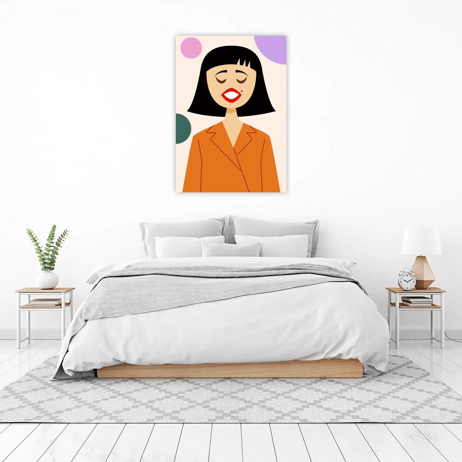 Bold Portrait Art Wall Art