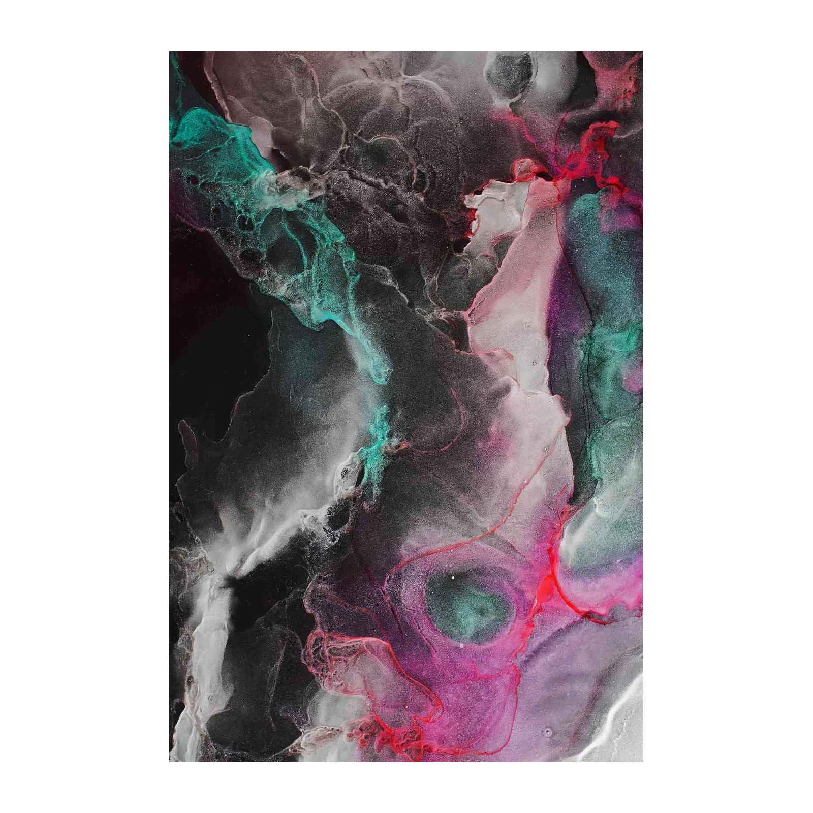 Abstract Galaxy Flow Wall Art