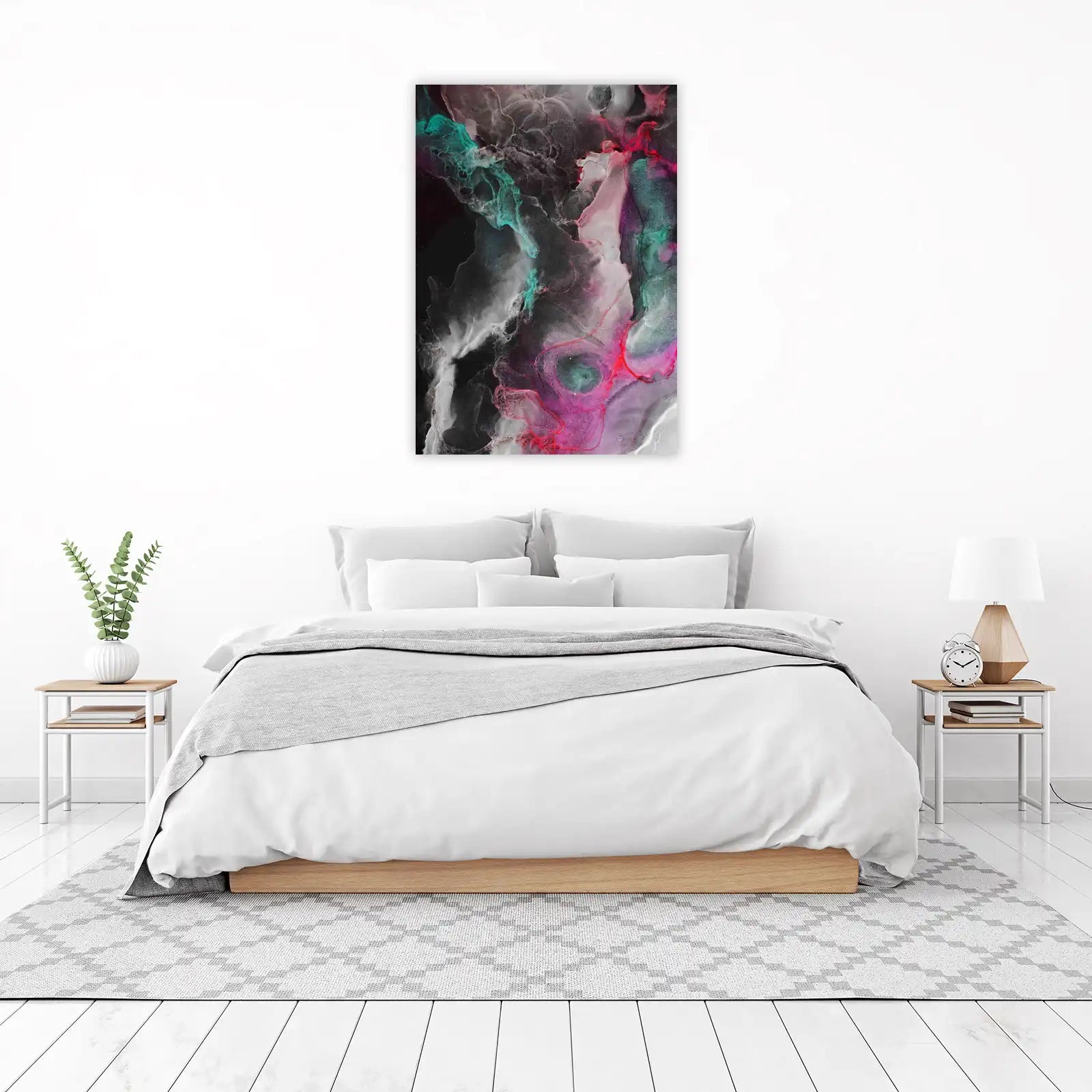 Abstract Galaxy Flow Wall Art
