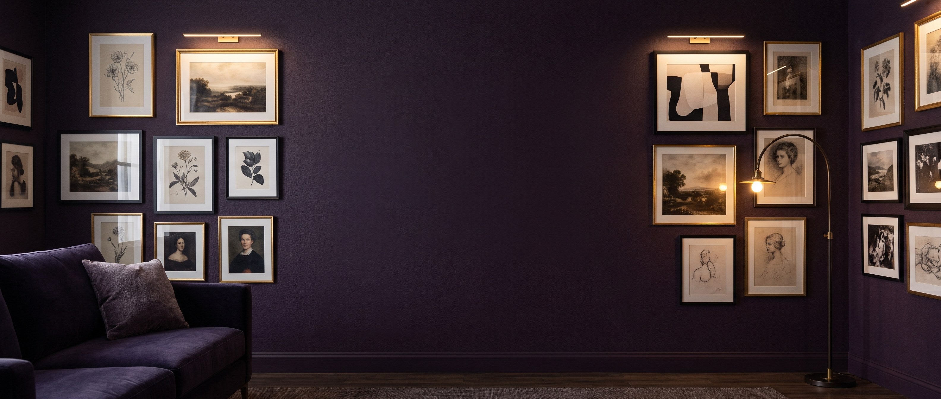 Adagio Interiors gallery wall