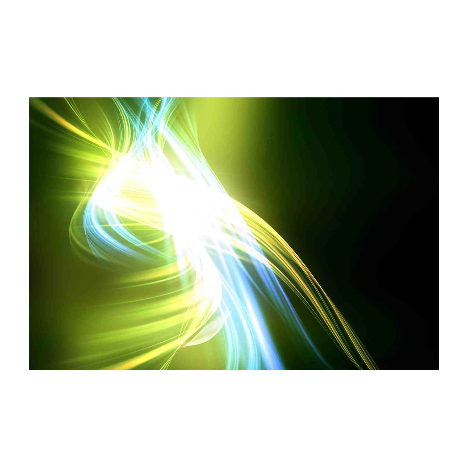Vibrant Energy Flow Abstract Wall Art