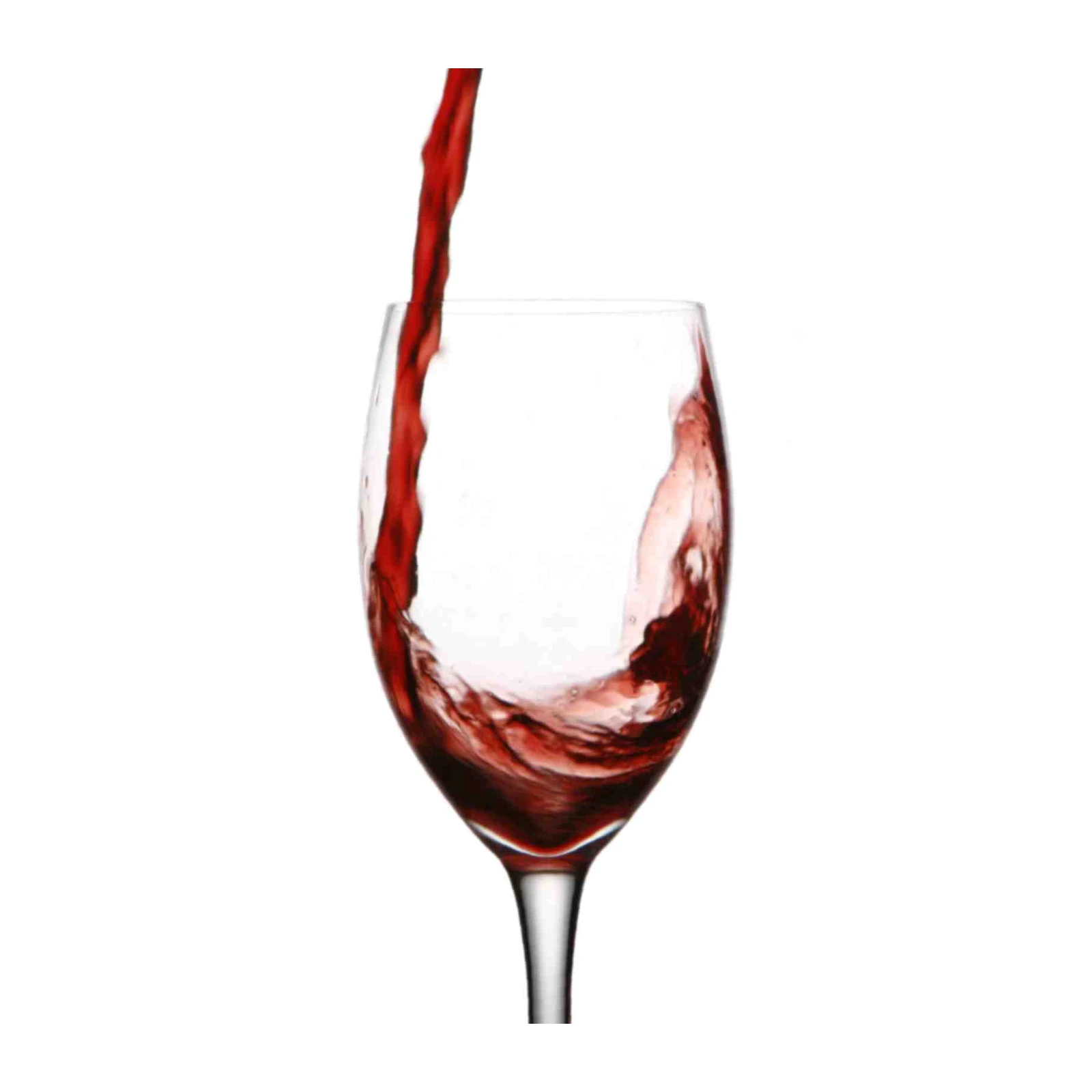 Elegant Red Wine Splash Wall Art