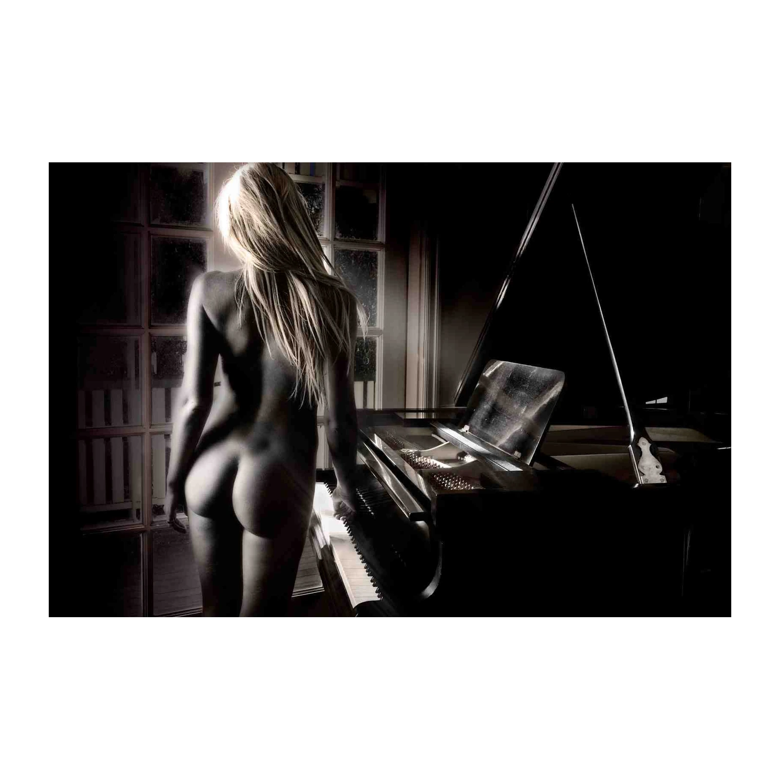 Artistic Piano Serenade Wall Art