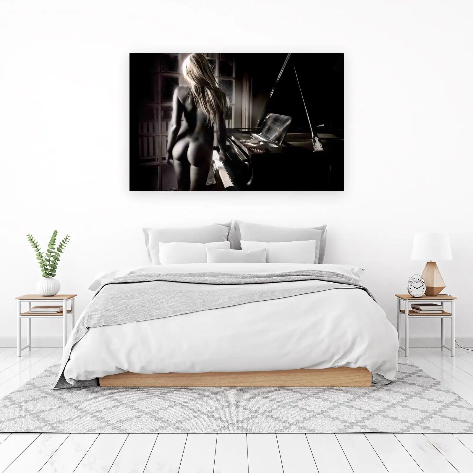 Artistic Piano Serenade Wall Art