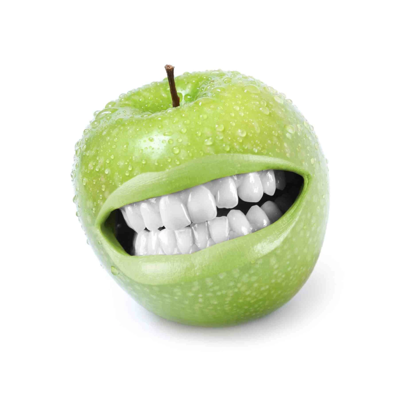 Grinning Apple Funky Pop Art Wall Art