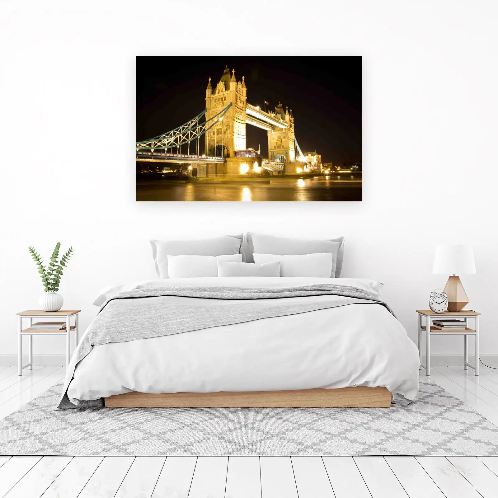 Tower Bridge at Night London Wall Art