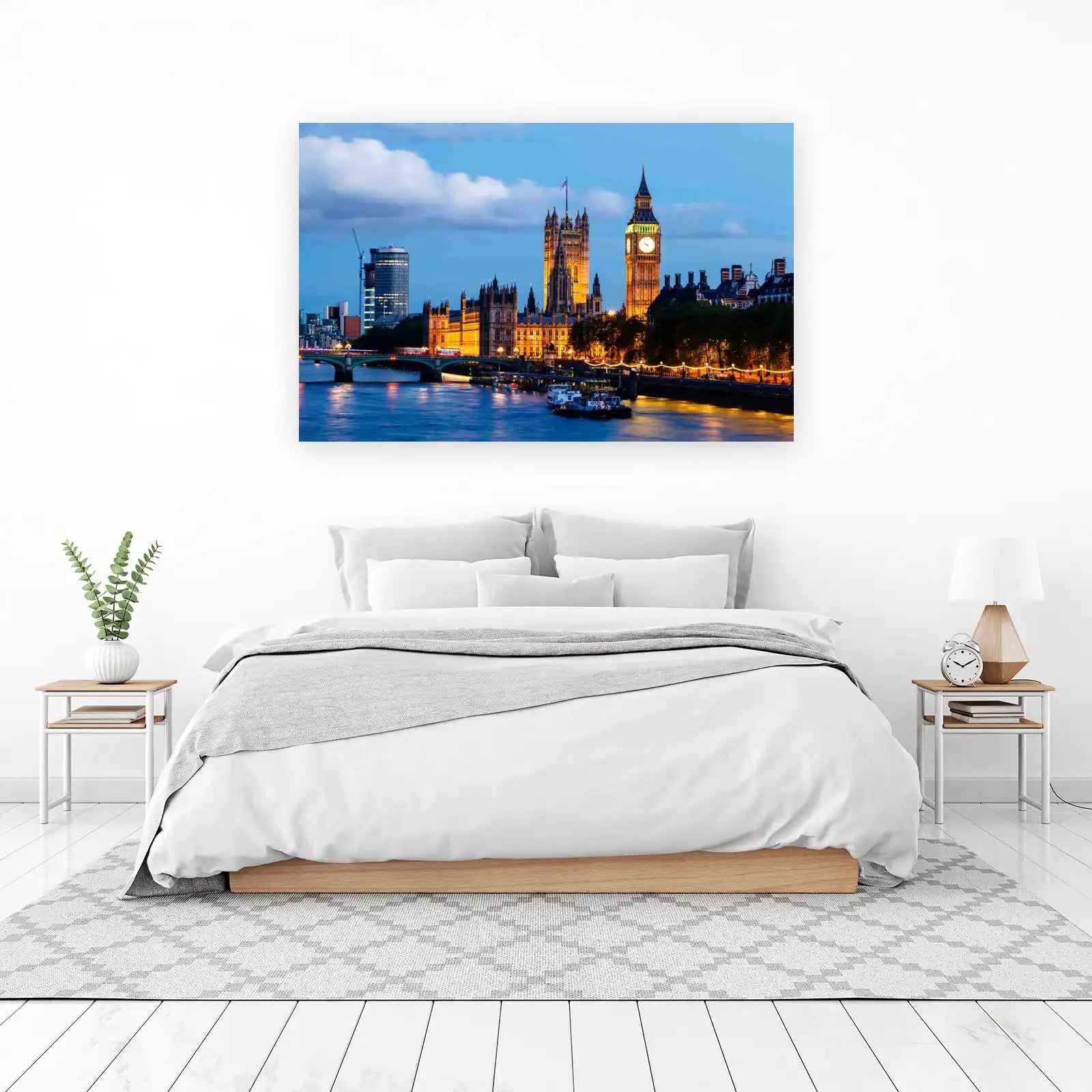 Iconic London Skyline Big Ben Wall Art