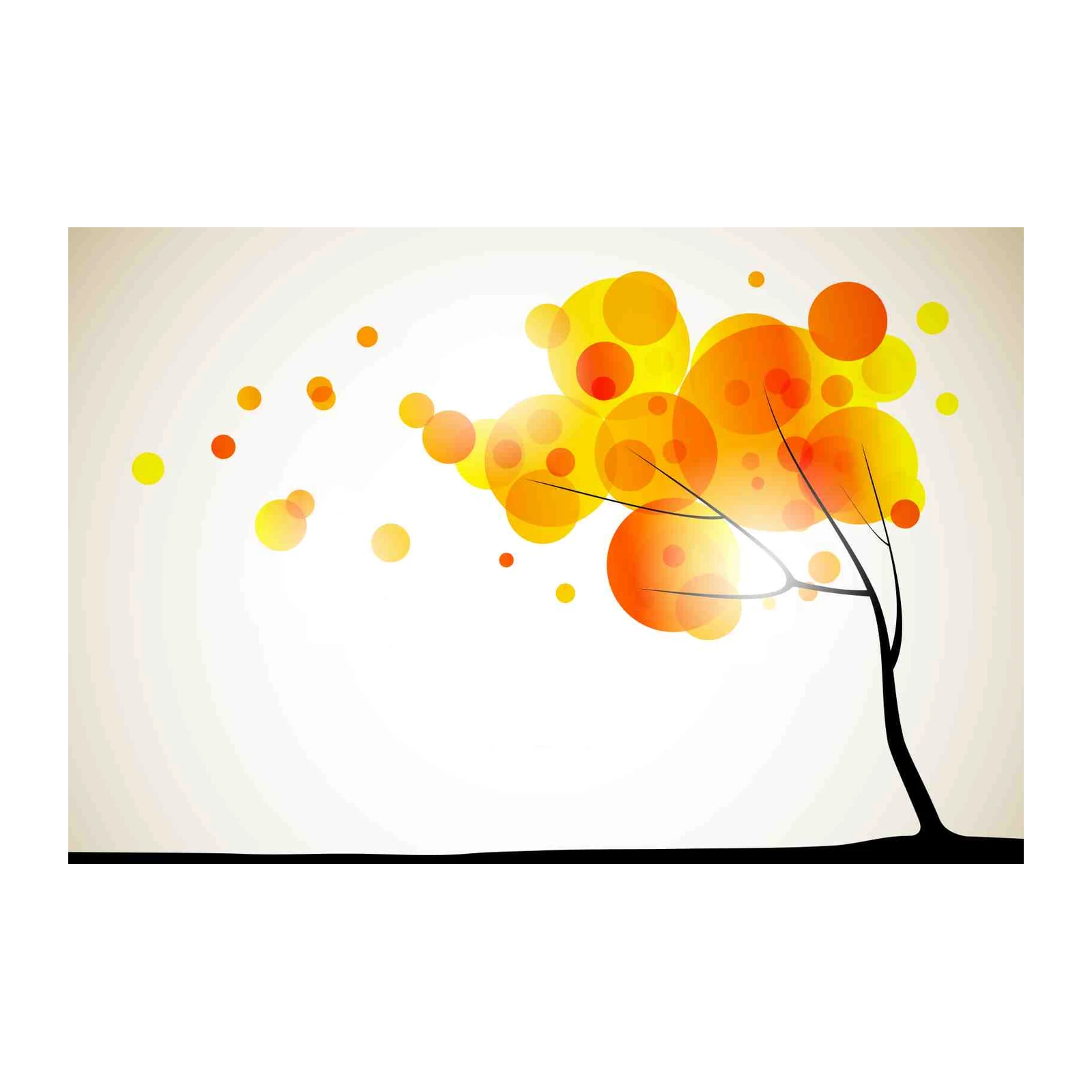 Vibrant Abstract Tree Wall Art
