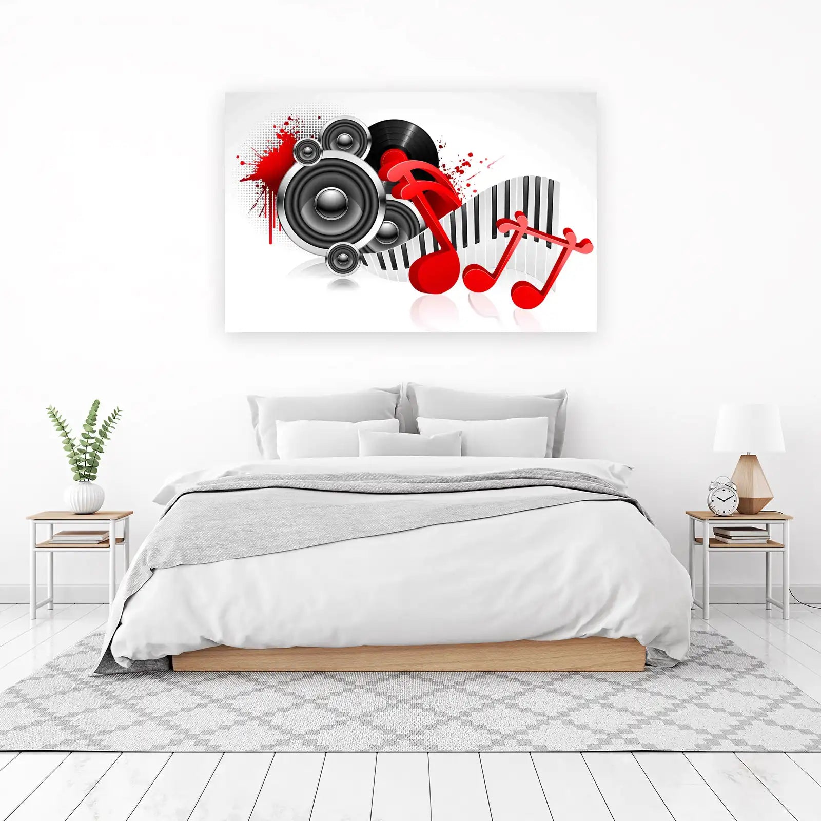 Dynamic Music & Speakers Wall Art
