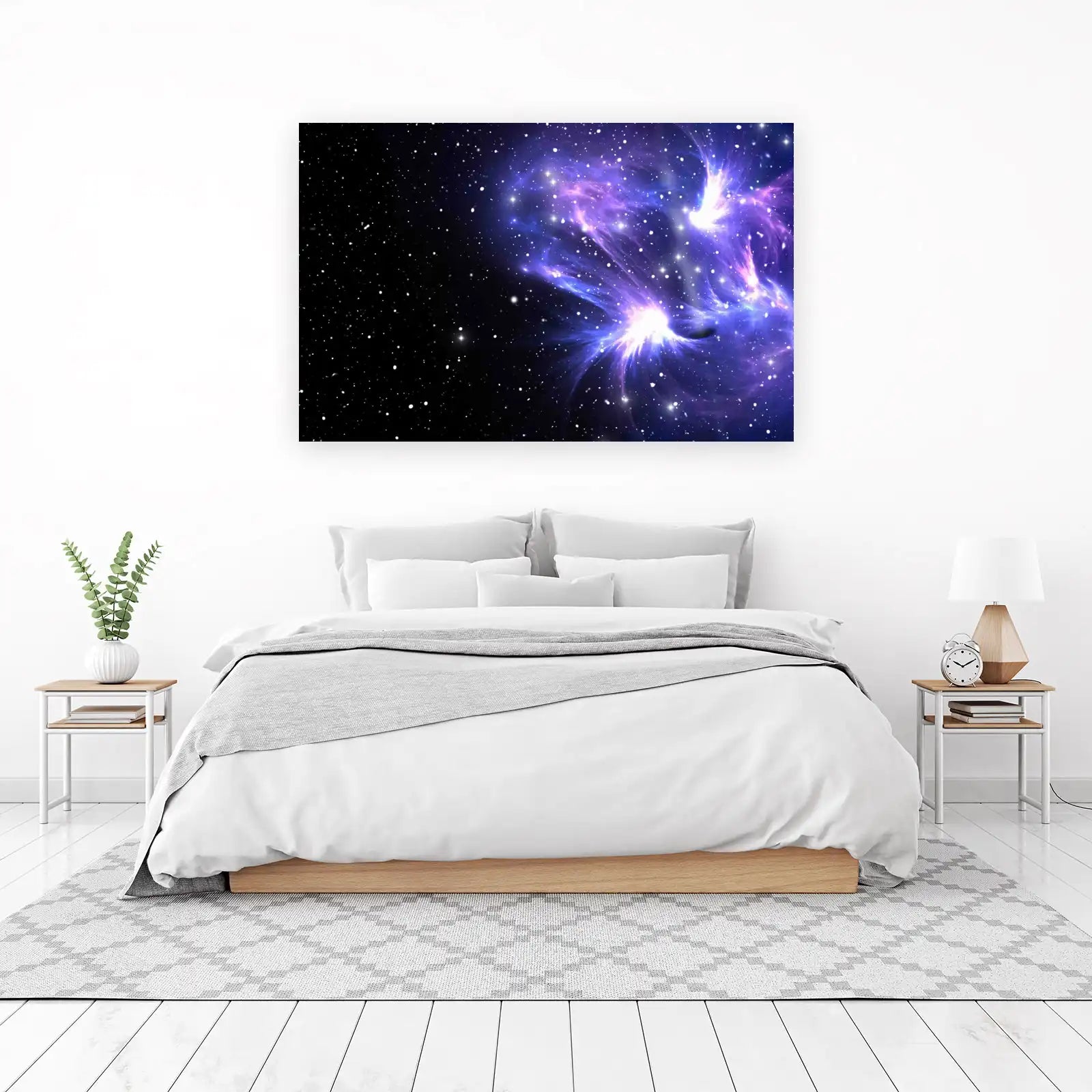 Cosmic Nebula & Starfield Wall Art