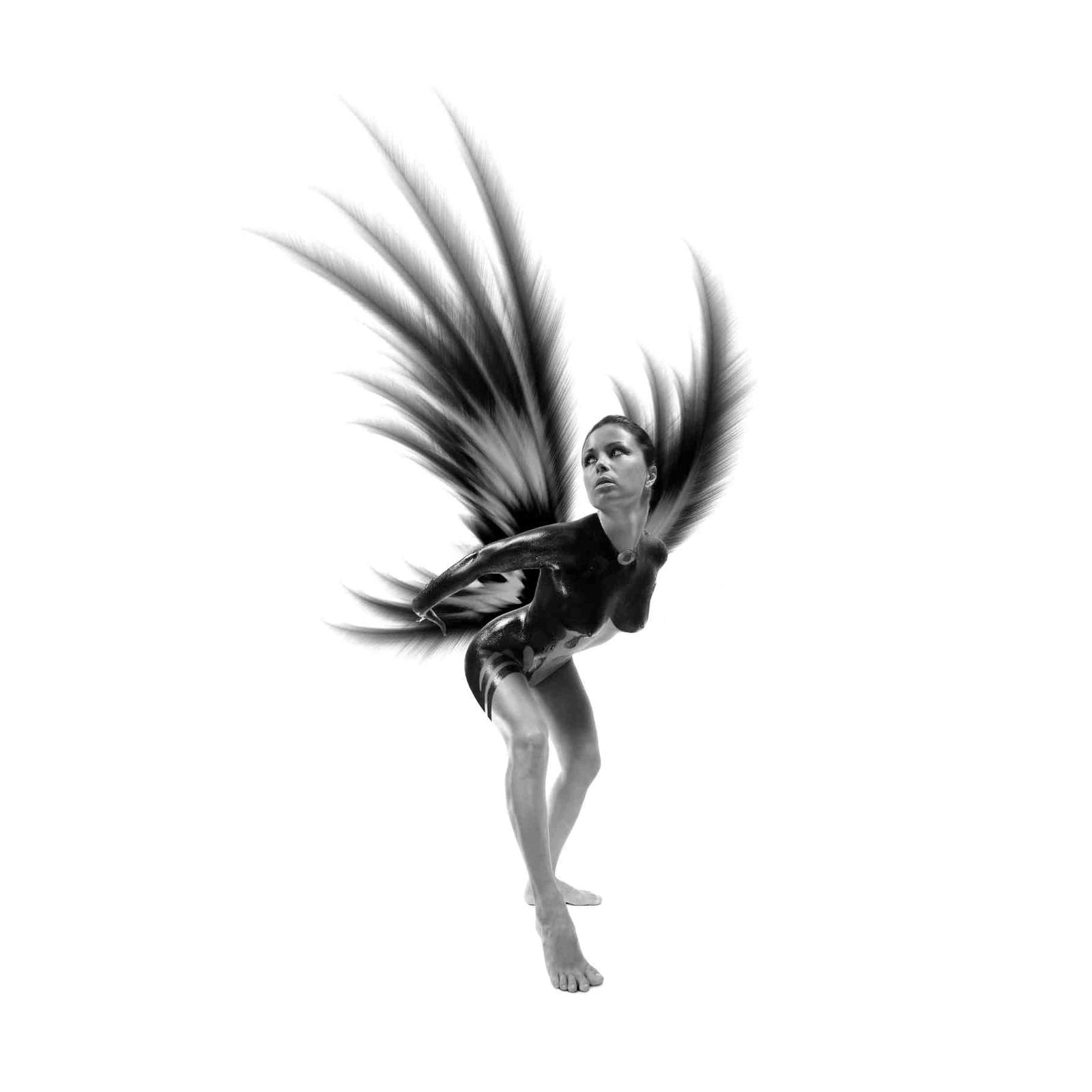 Angel Wings Art Portrait Wall Art