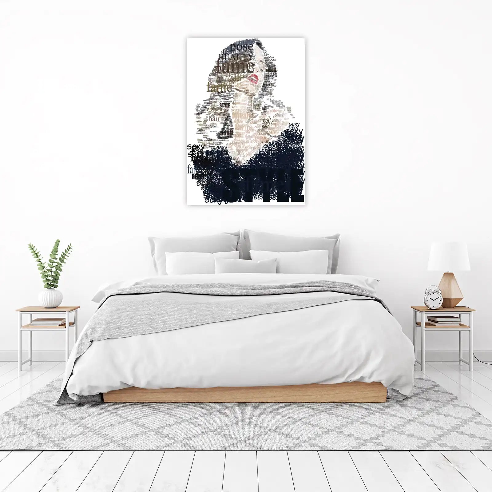 Bold Woman Word Art Wall Art