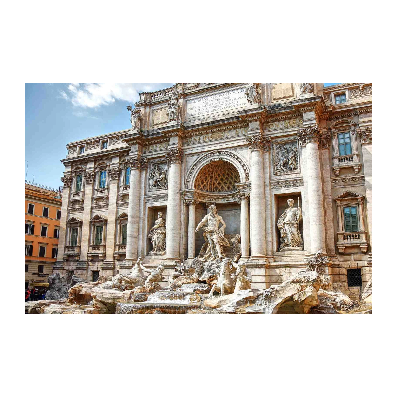 Trevi Fountain Rome Art Wall Wall Art