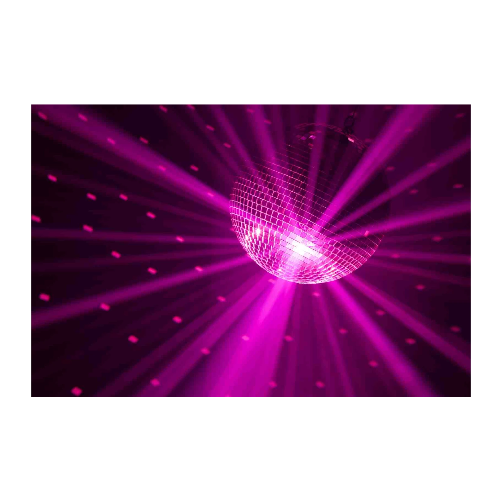 Pink Disco Ball Party Vibes Wall Art