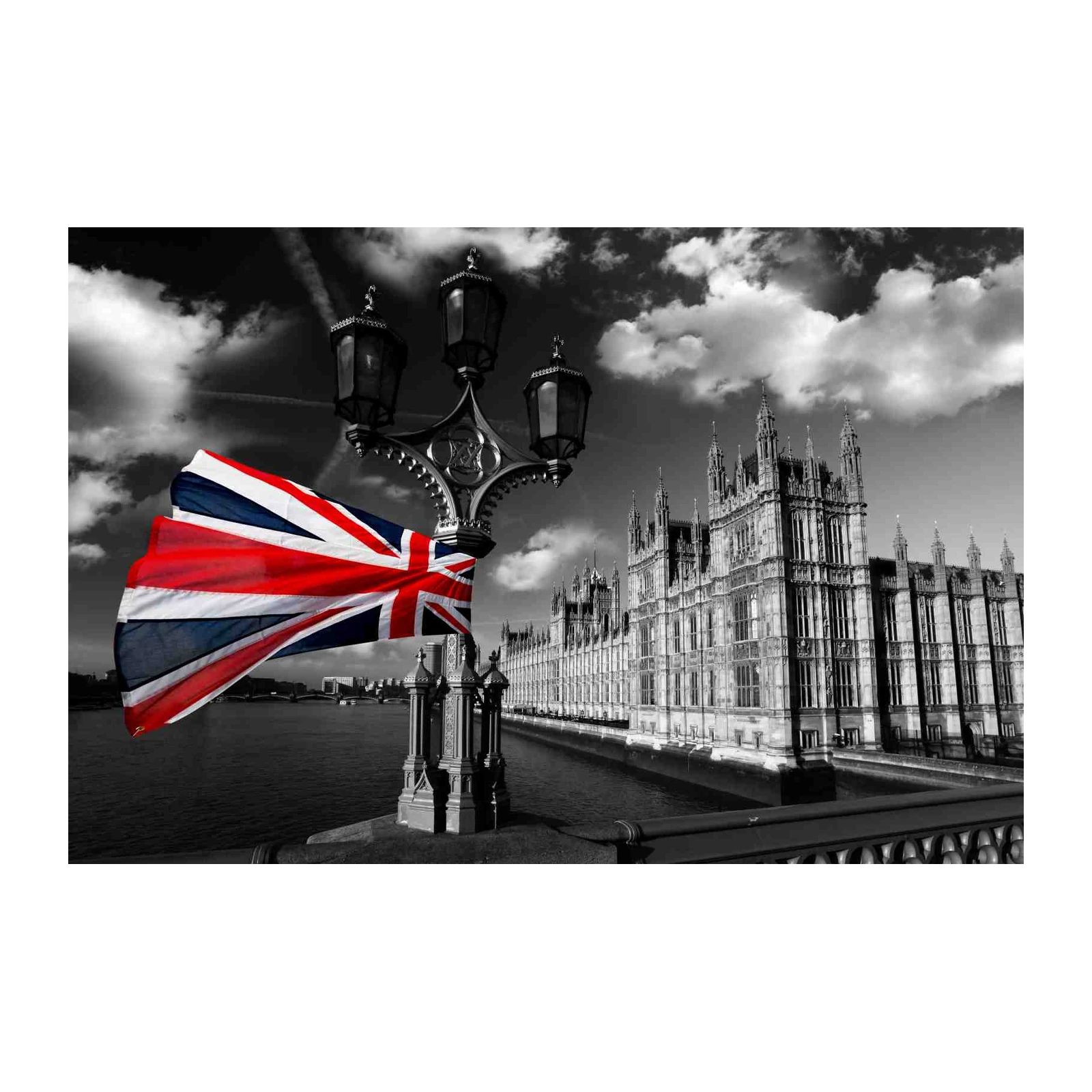 Union Jack & London Icons Wall Art
