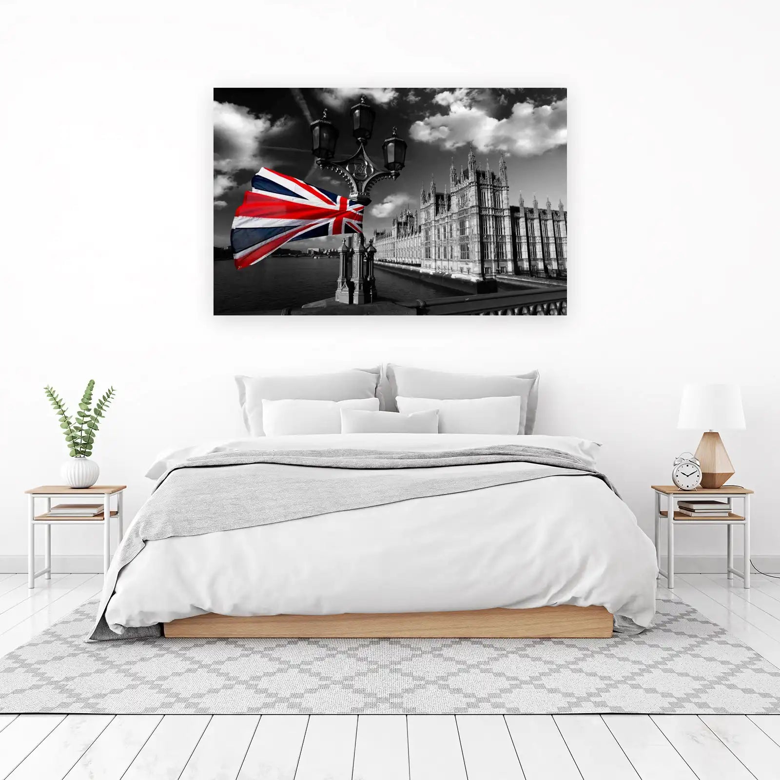 Union Jack & London Icons Wall Art