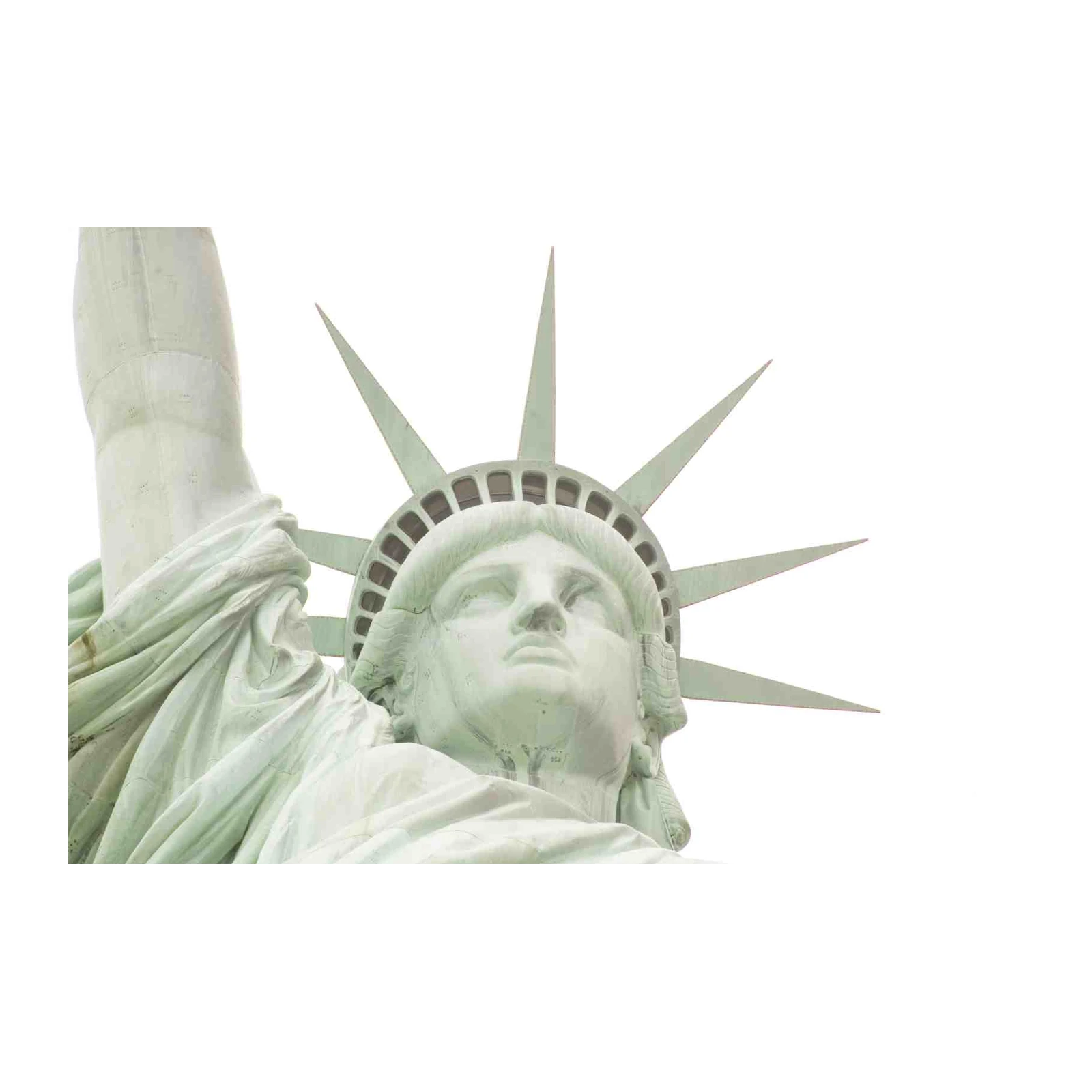 Iconic Statue of Liberty Close-Up Wall Art