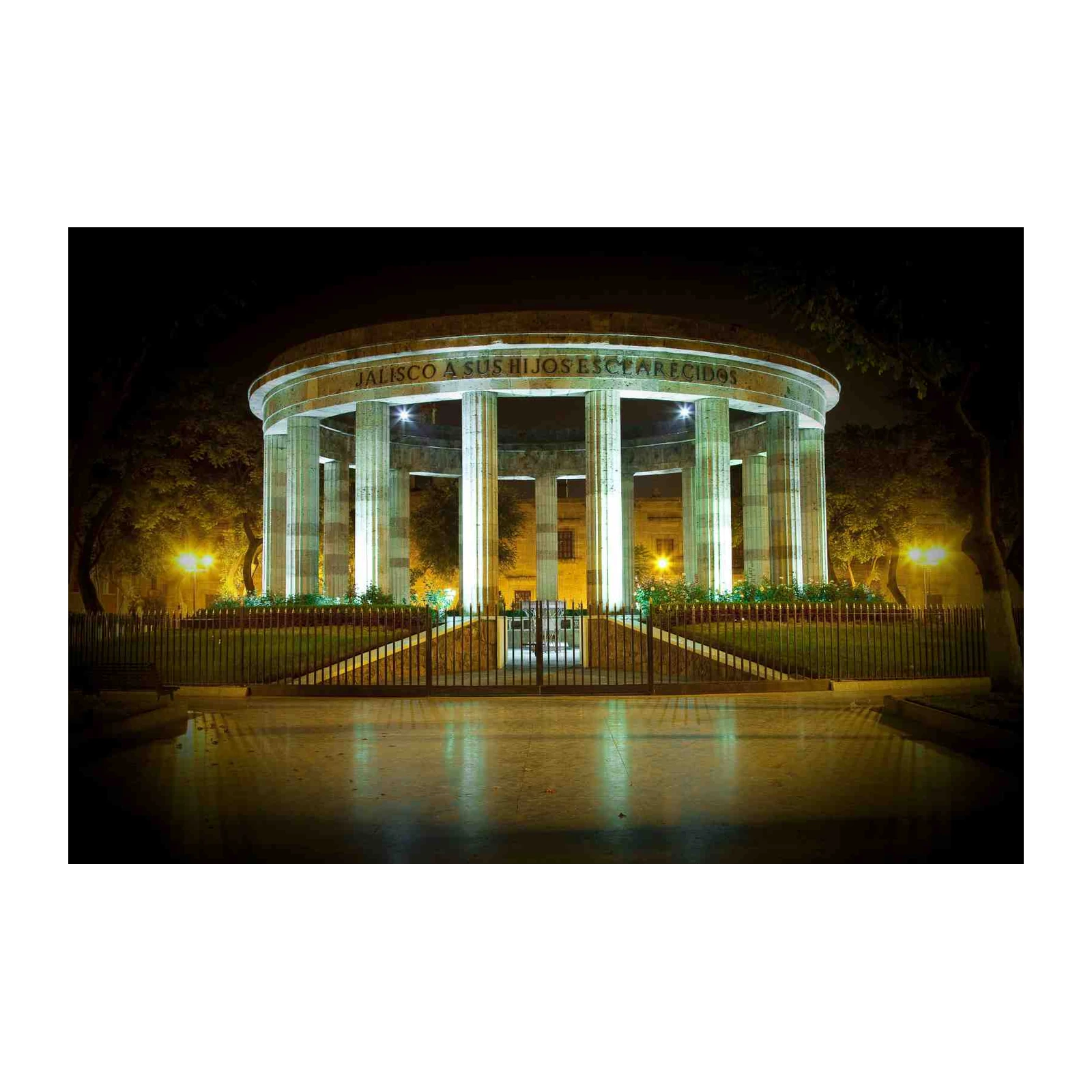 Monumental Rotunda Night View Wall Art