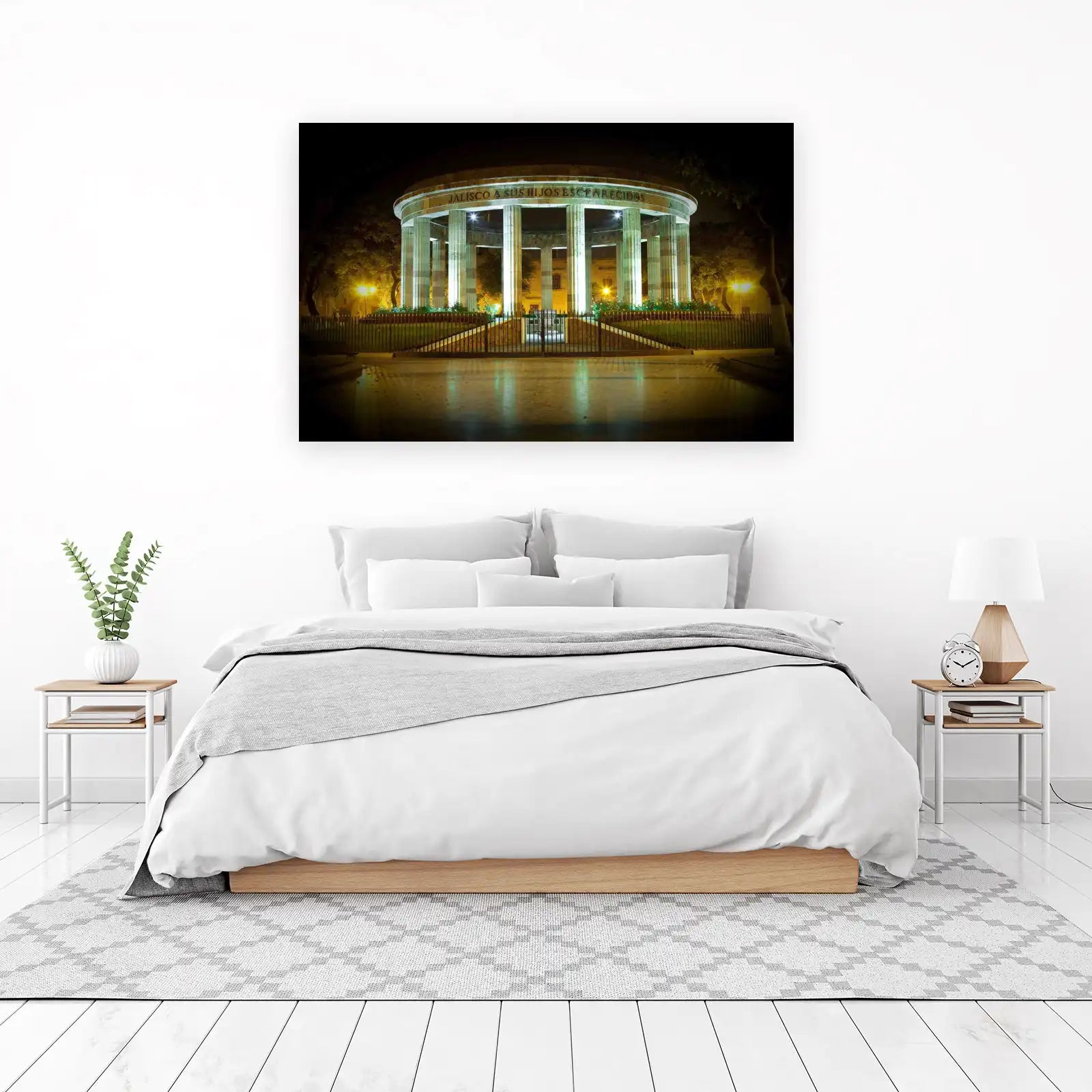 Monumental Rotunda Night View Wall Art