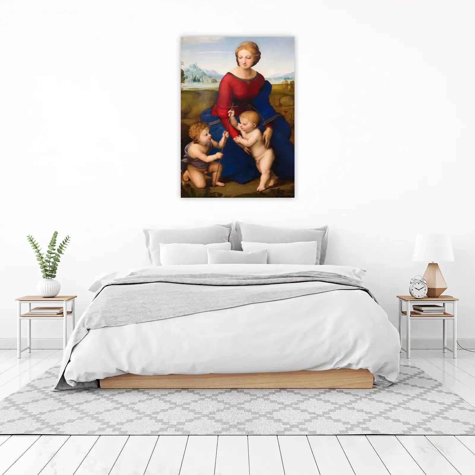 Madonna and Child with Saints Wall Art