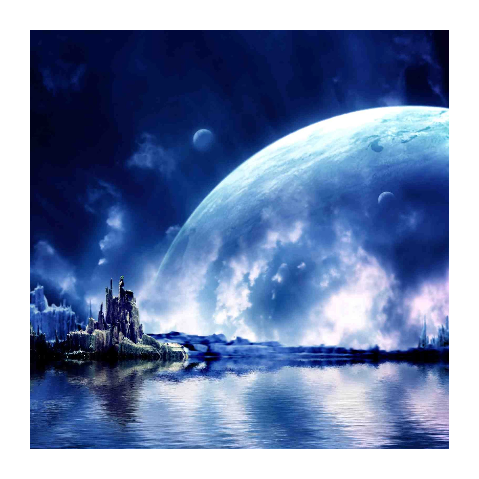Mystic Alien Landscape Wall Art